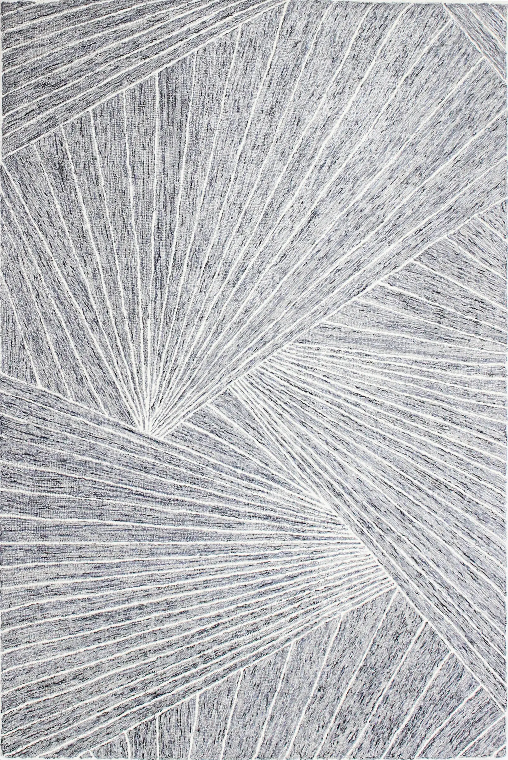 R131-GY-9X12-AL134 Valencia Neela 9 x 12 Gray Wool Hand Tufted Area Rug-2