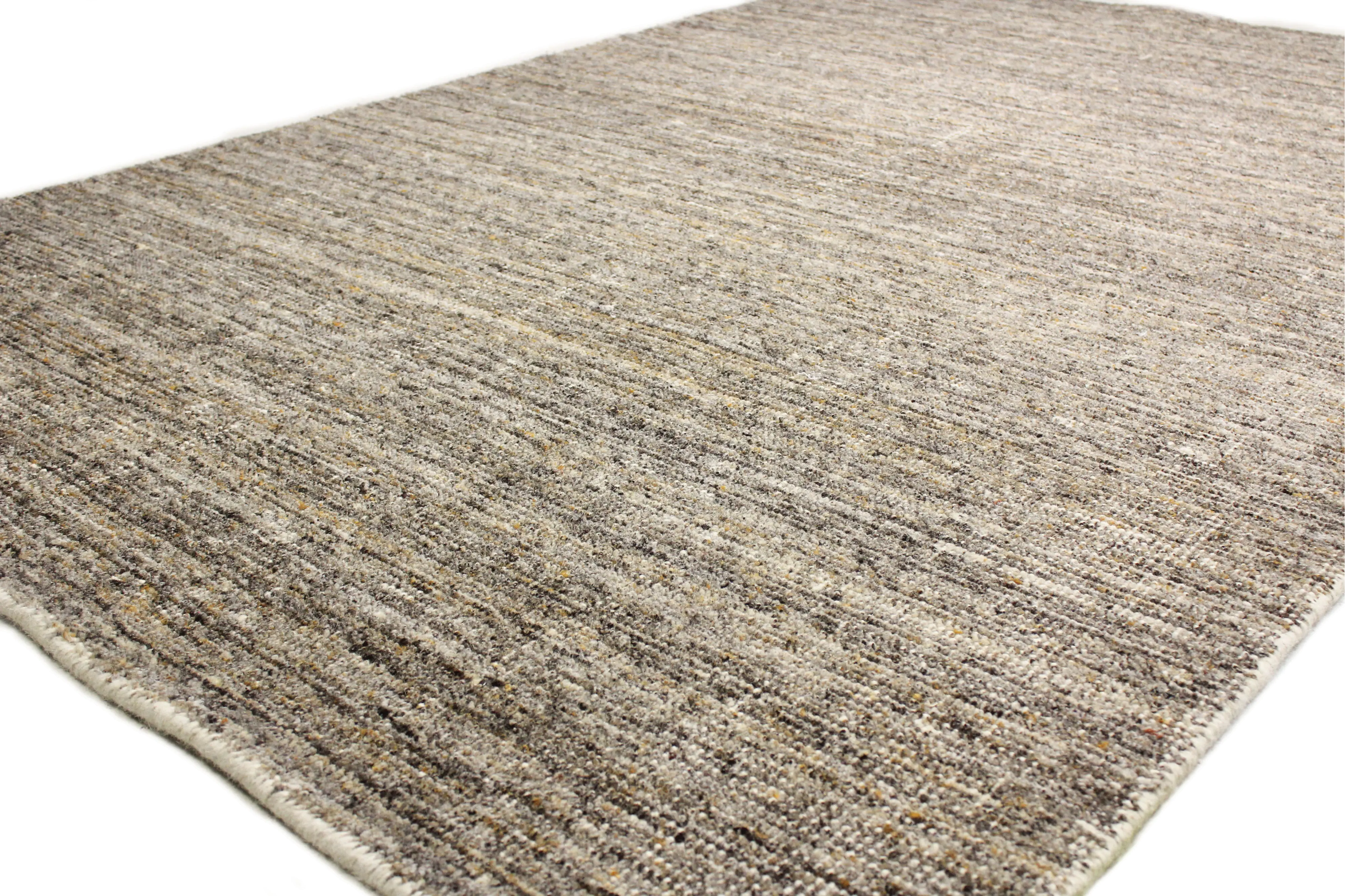 S230-TA-2X3-SAV4 Savannah Novak 2 x 3 Wool Hand Loomed Taupe Area Rug-1