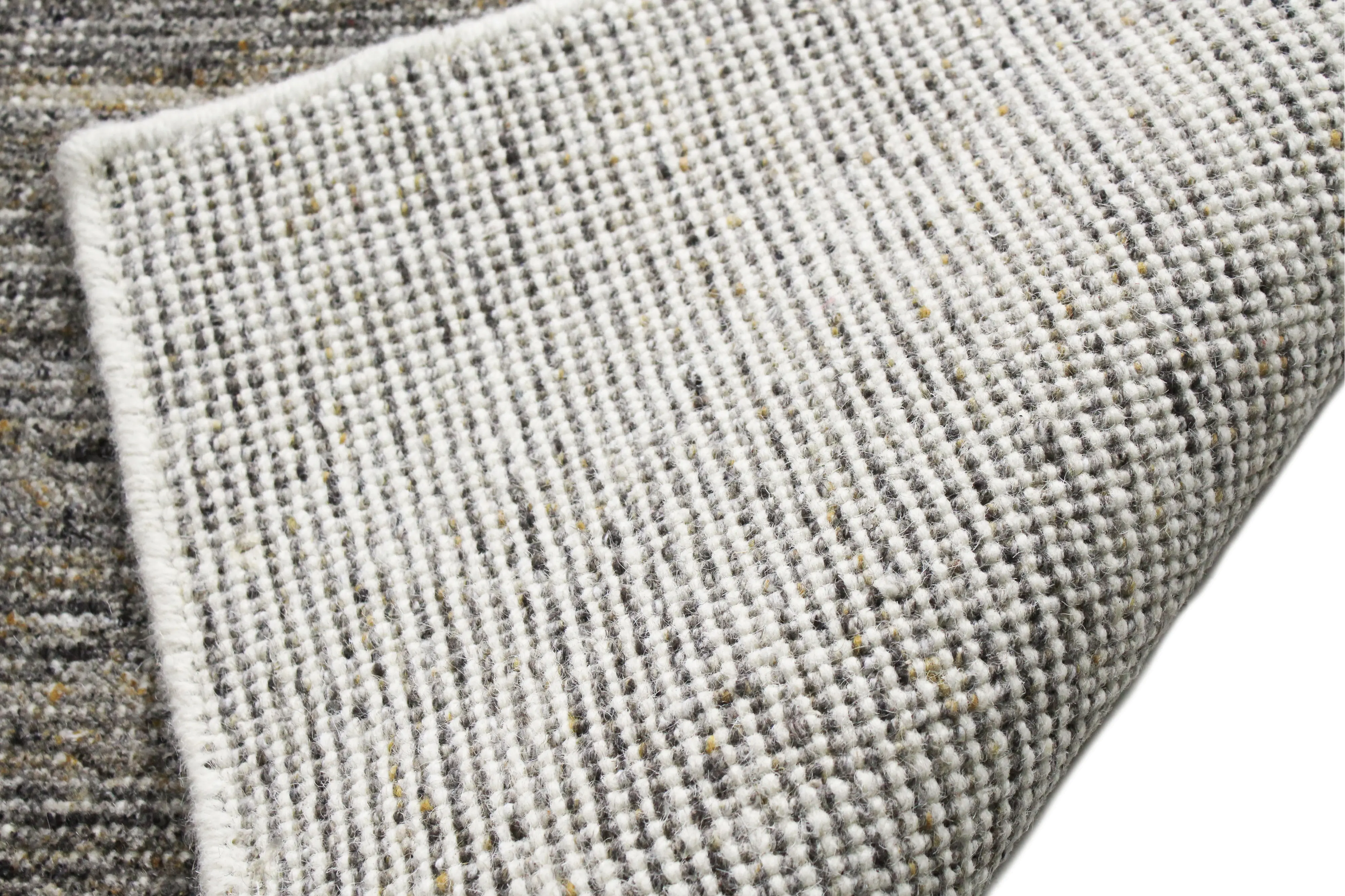 S230-TA-2X3-SAV4 Savannah Novak 2 x 3 Wool Hand Loomed Taupe Area Rug-4