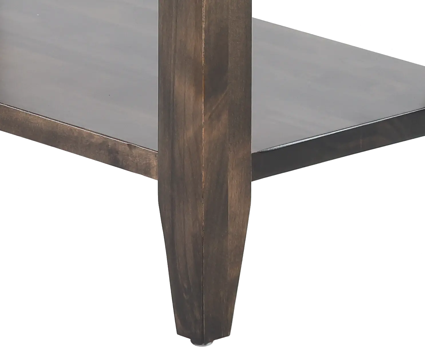 Archbold Dark Brown Chairside Table-10