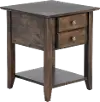 Archbold Dark Brown End Table
