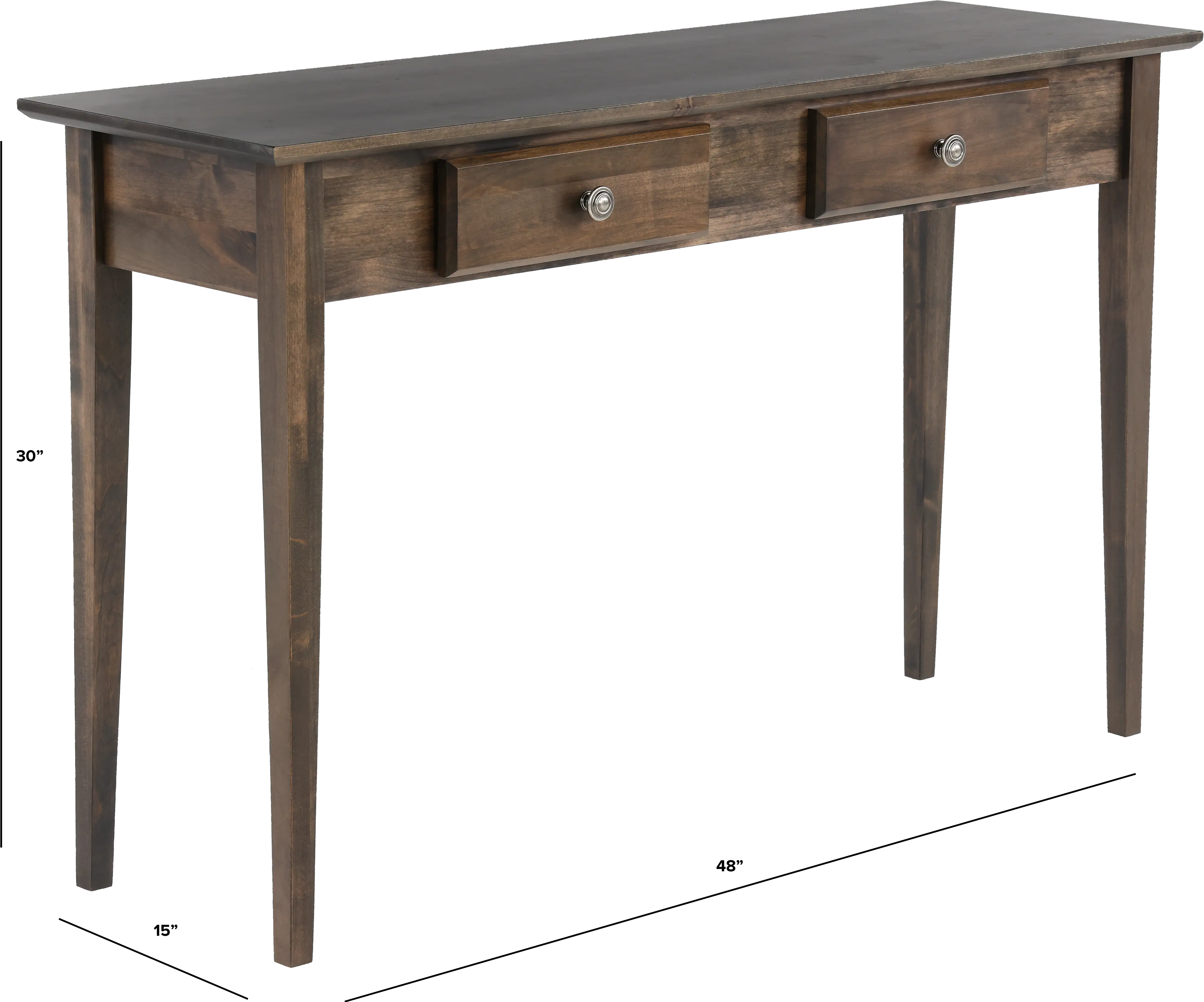 Archbold Dark Brown Sofa Table-3