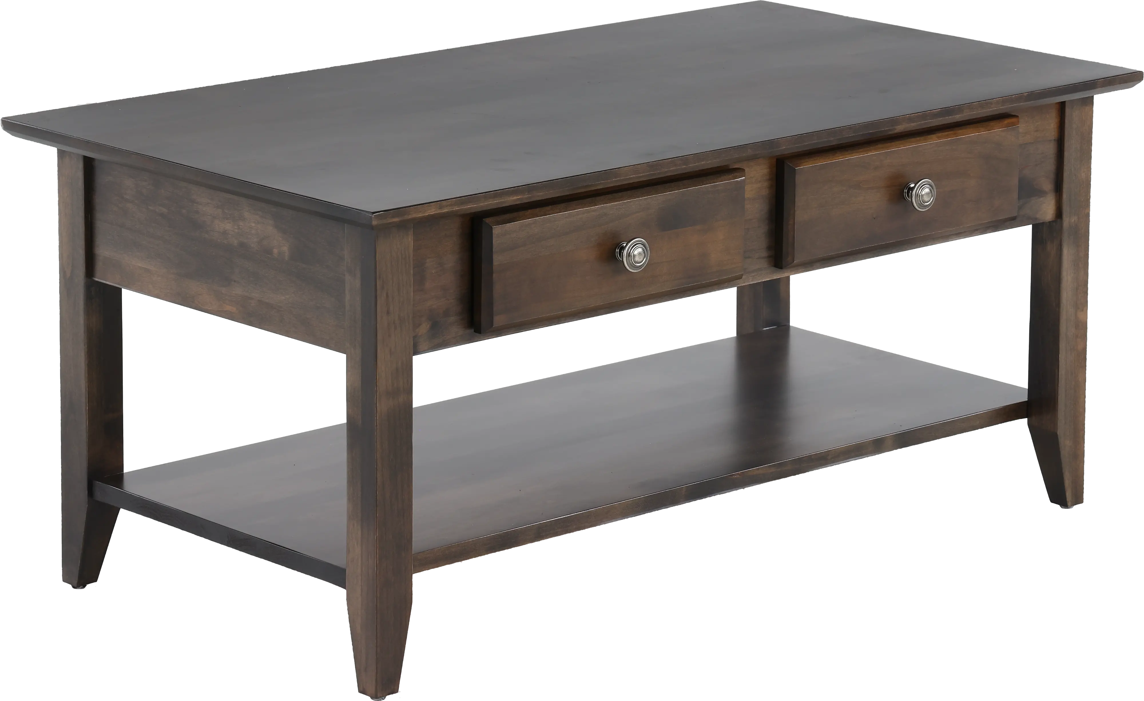 Archbold Dark Brown Coffee Table-1