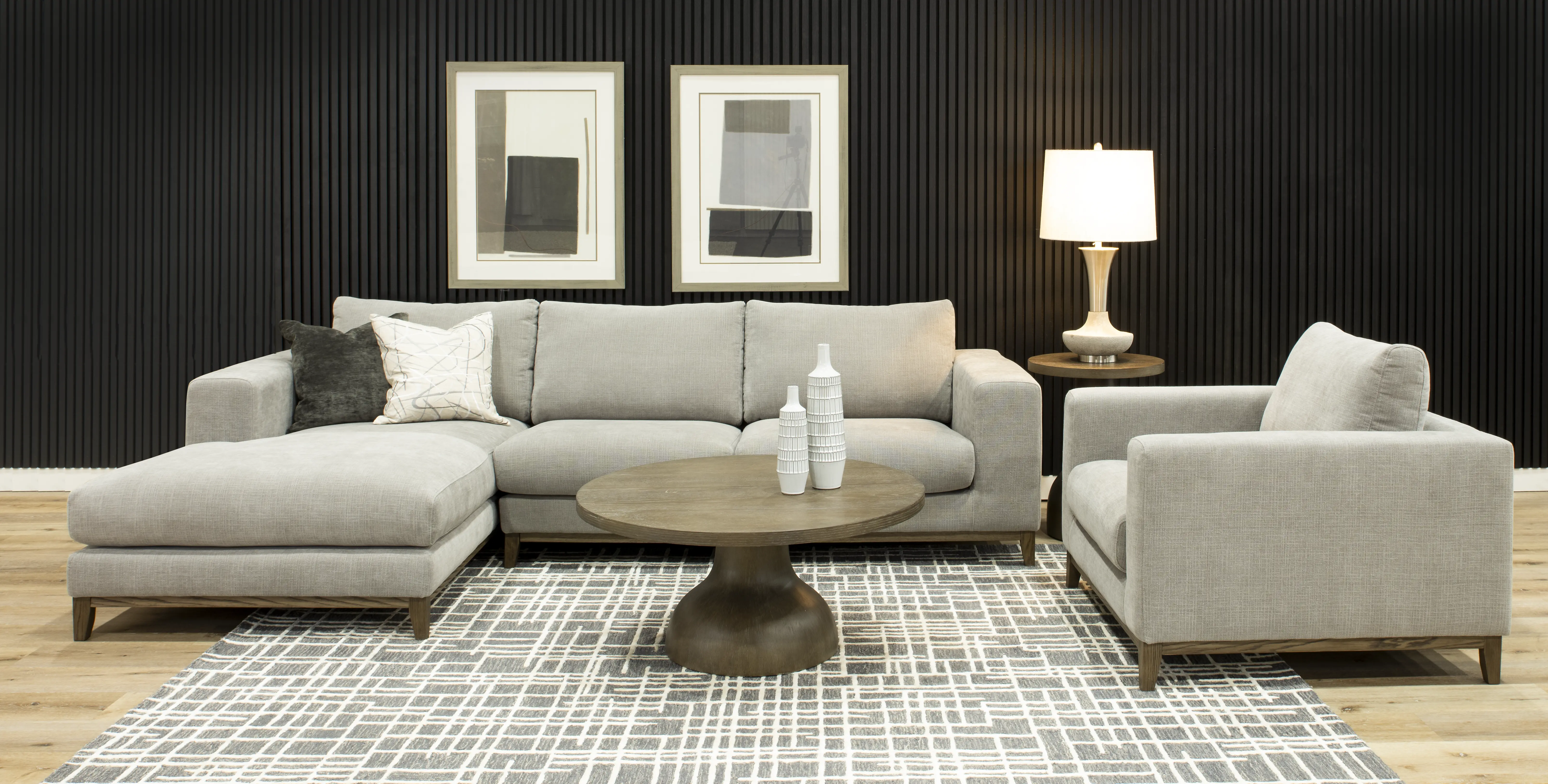 Oliver Gray 2 Piece Chaise Sectional-2