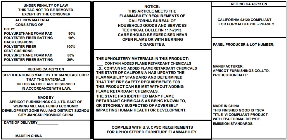 Oliver Gray 2 Piece Chaise Sectional-9