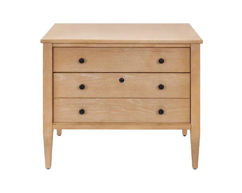 Laurel Natural Oak Lateral Filing Chest
