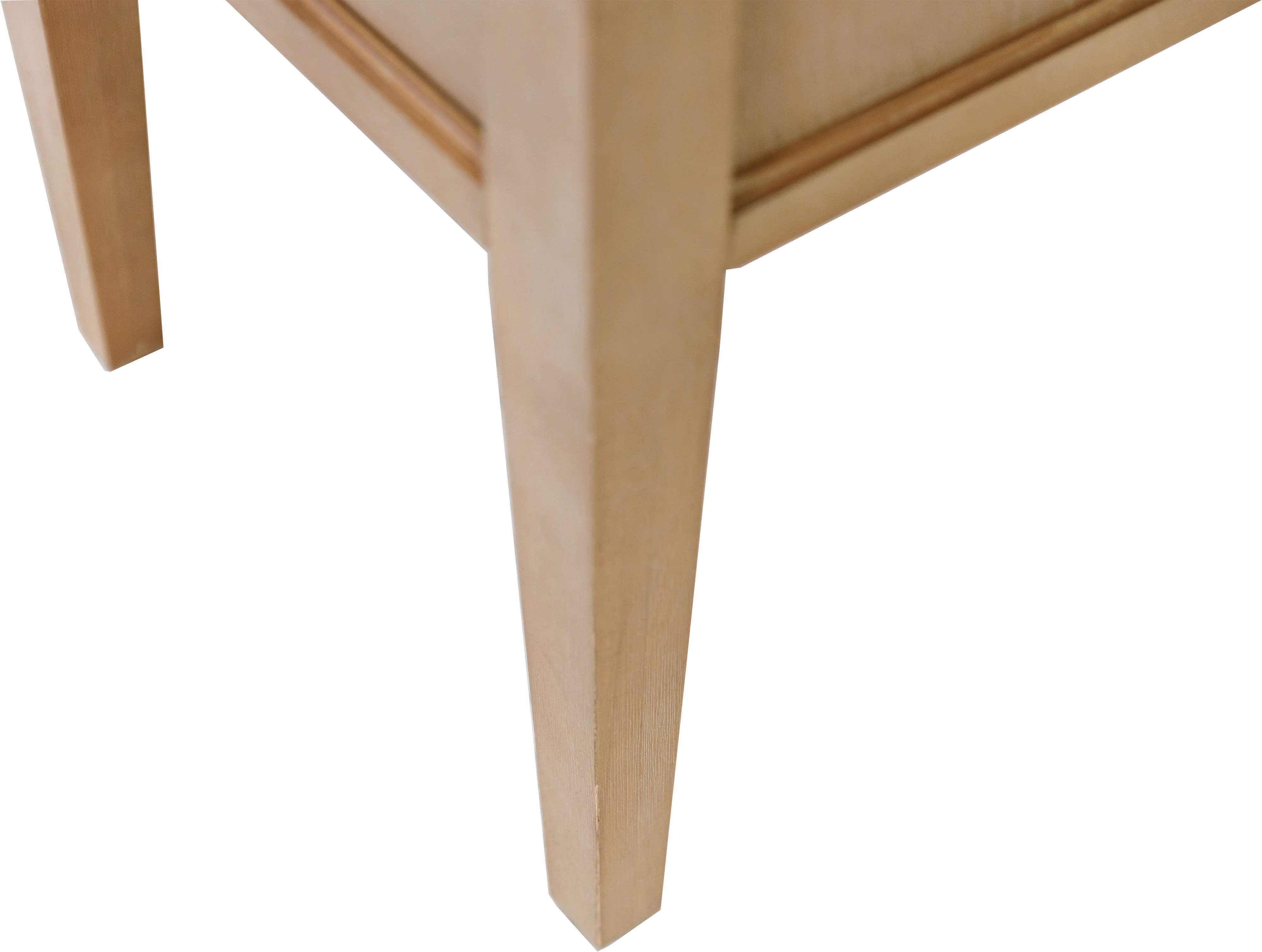 Laurel Natural Oak Half Pedestal Desk-8