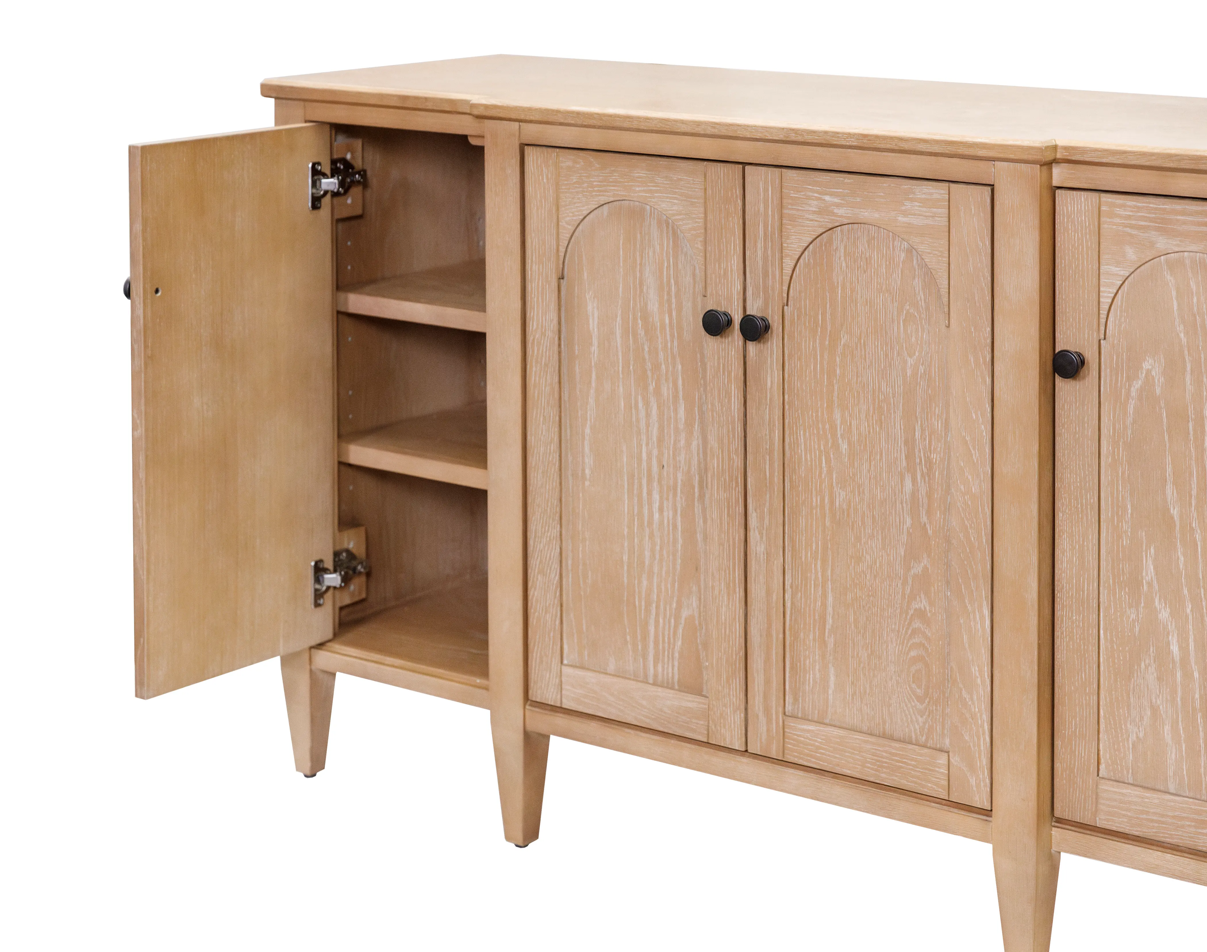 Laurel Natural Oak Office Console-5