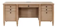 Laurel Natural Oak Office Credenza