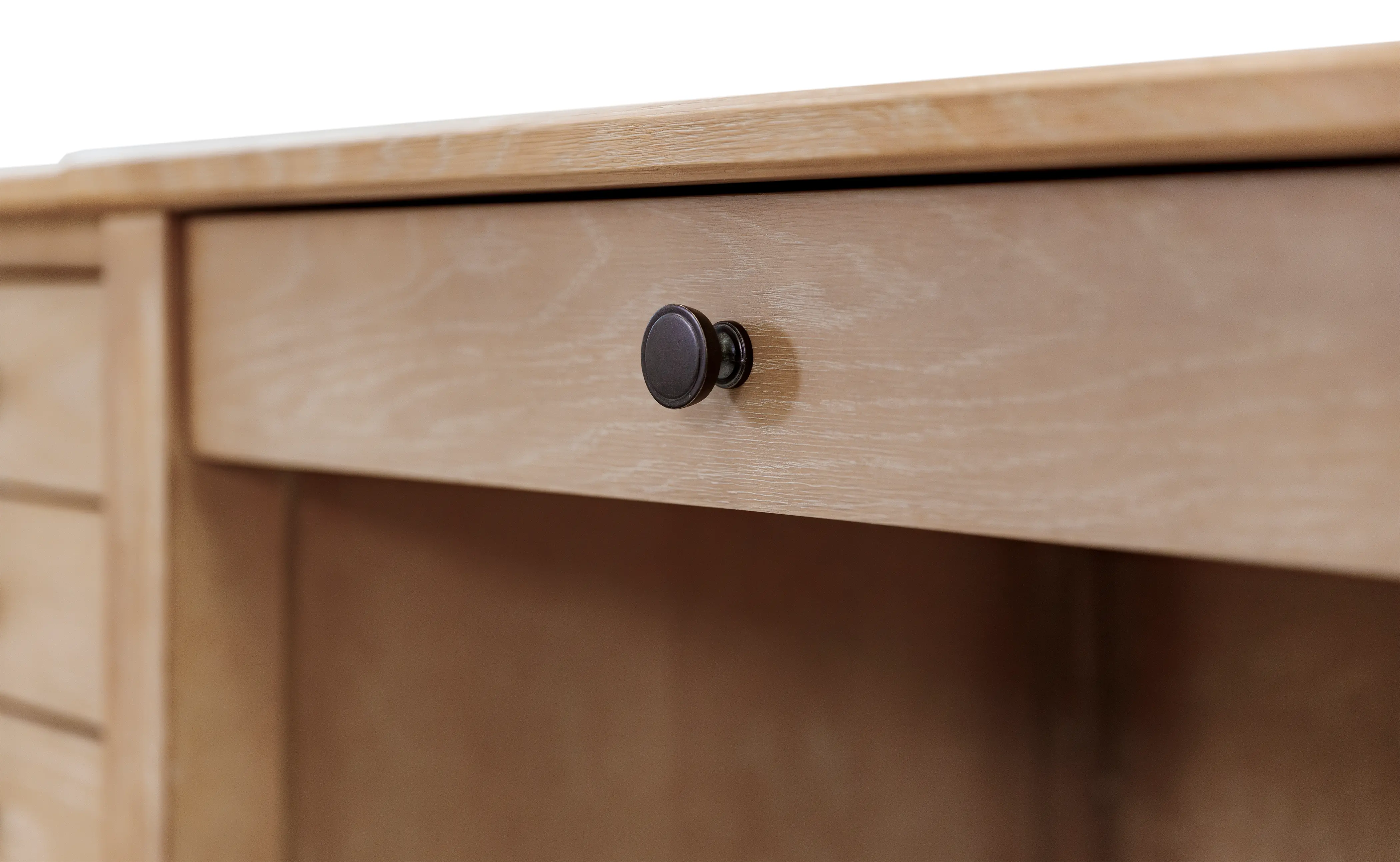 Laurel Natural Oak Office Credenza-8