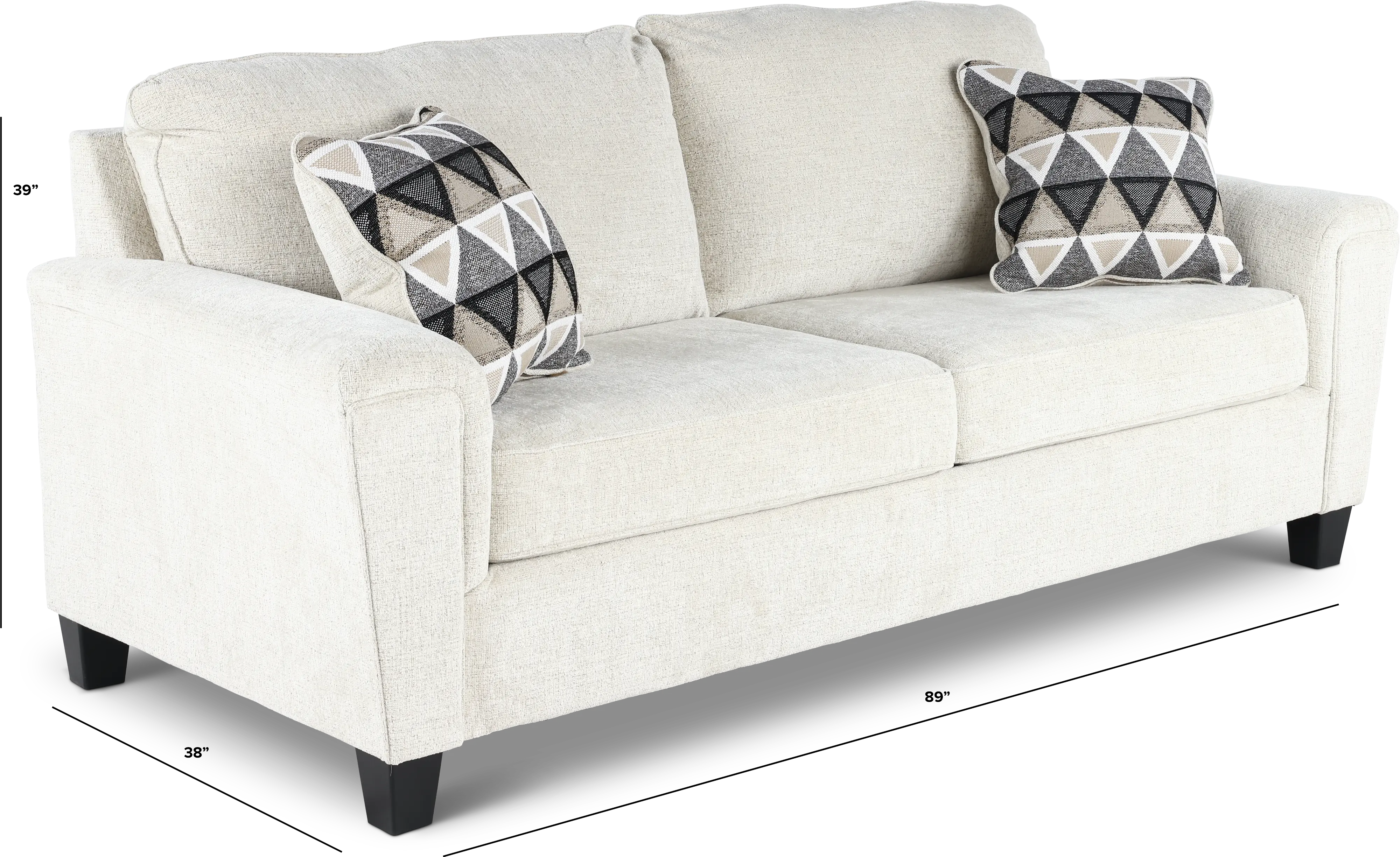 Abinger Natural Cream Queen Sofa Sleeper-3