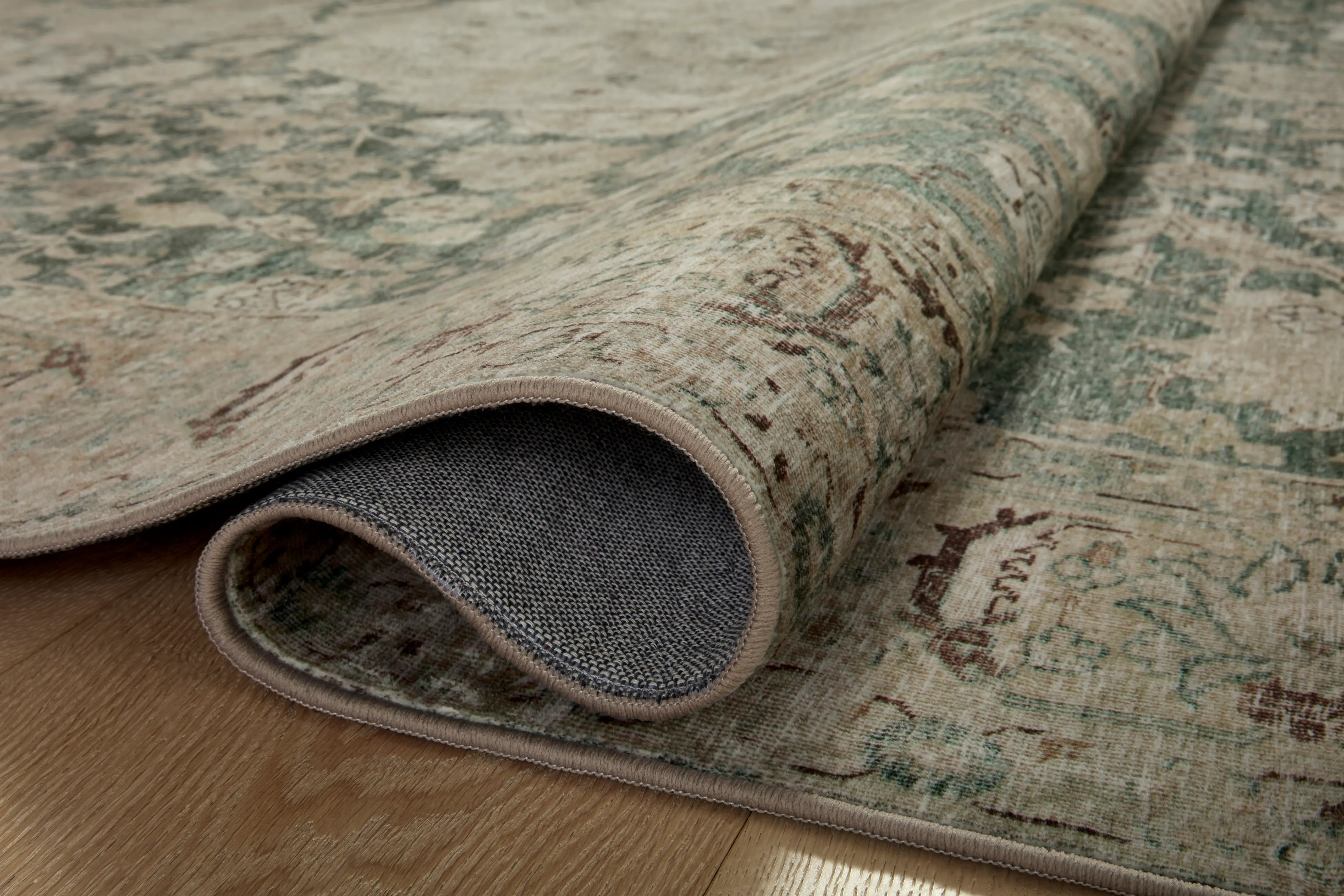 SIN-O5MHJADS8.6X11.6 Sinclair 9 x 12 Antique Jade Green Area Rug-4