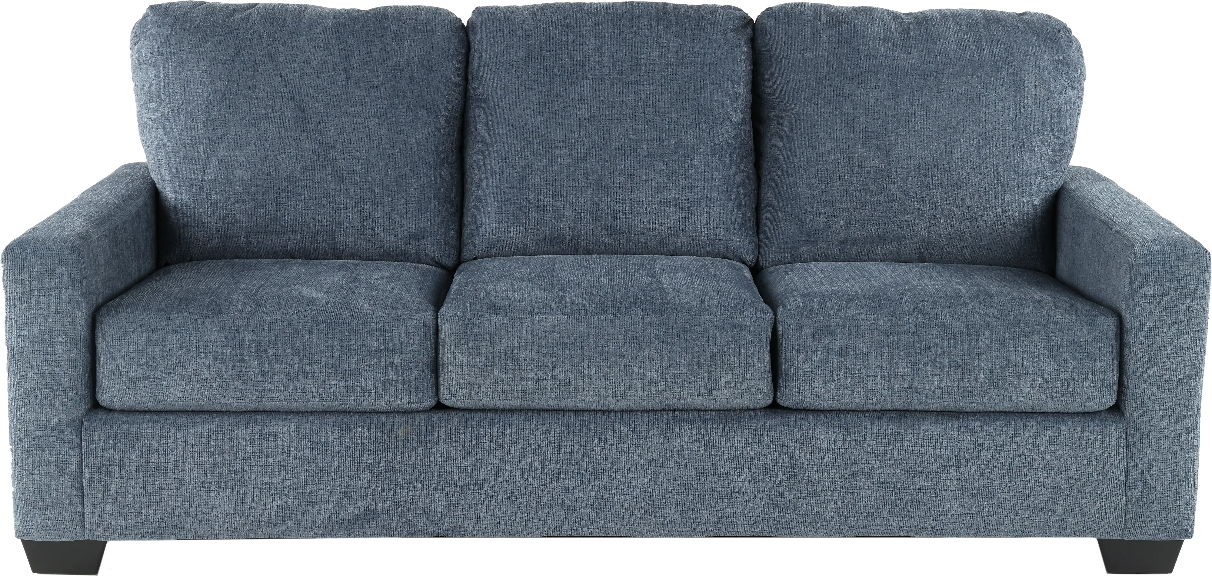 Rannis Navy Blue Queen Sofa Bed-1
