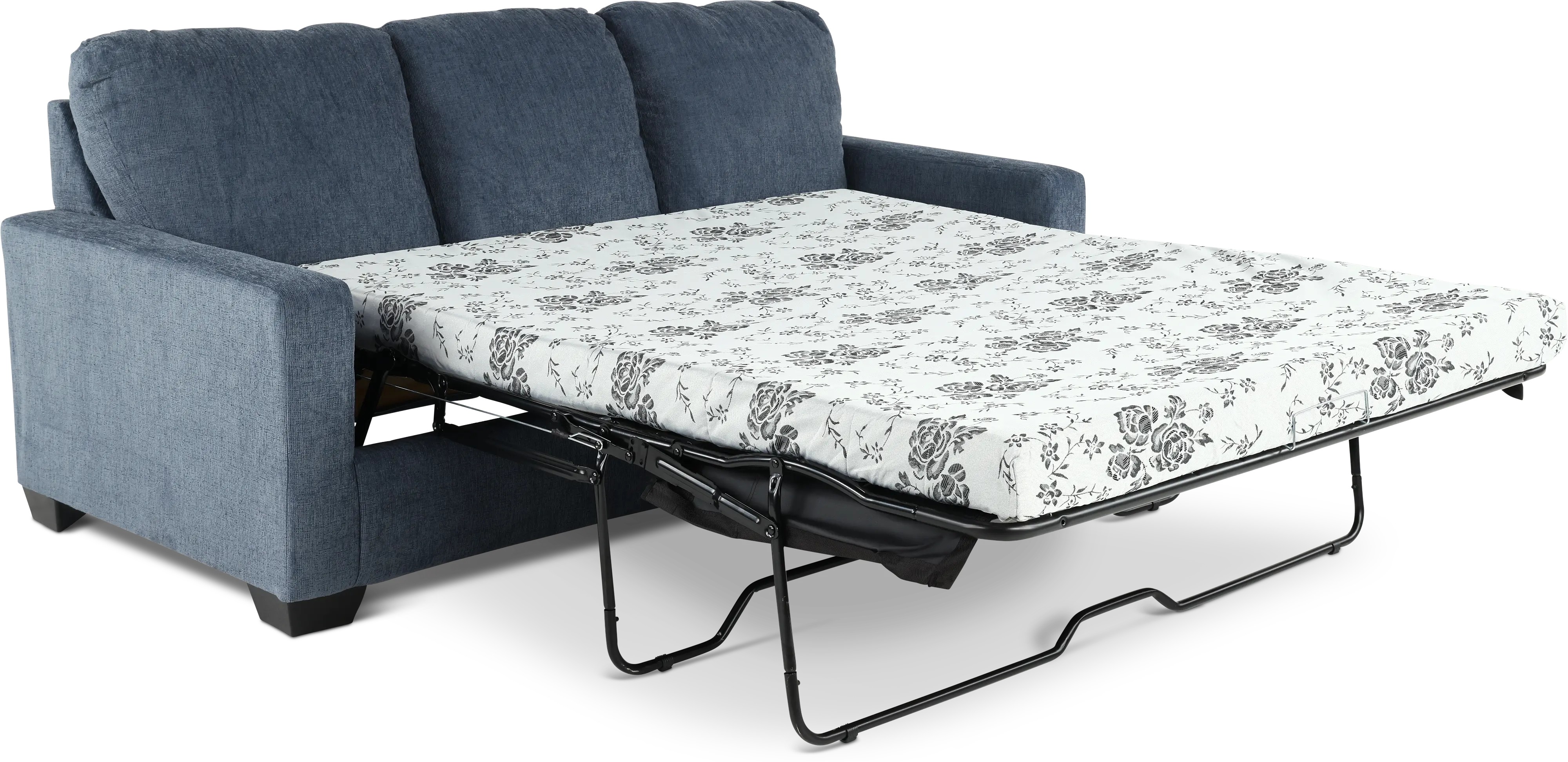 Rannis Navy Blue Queen Sofa Bed-7