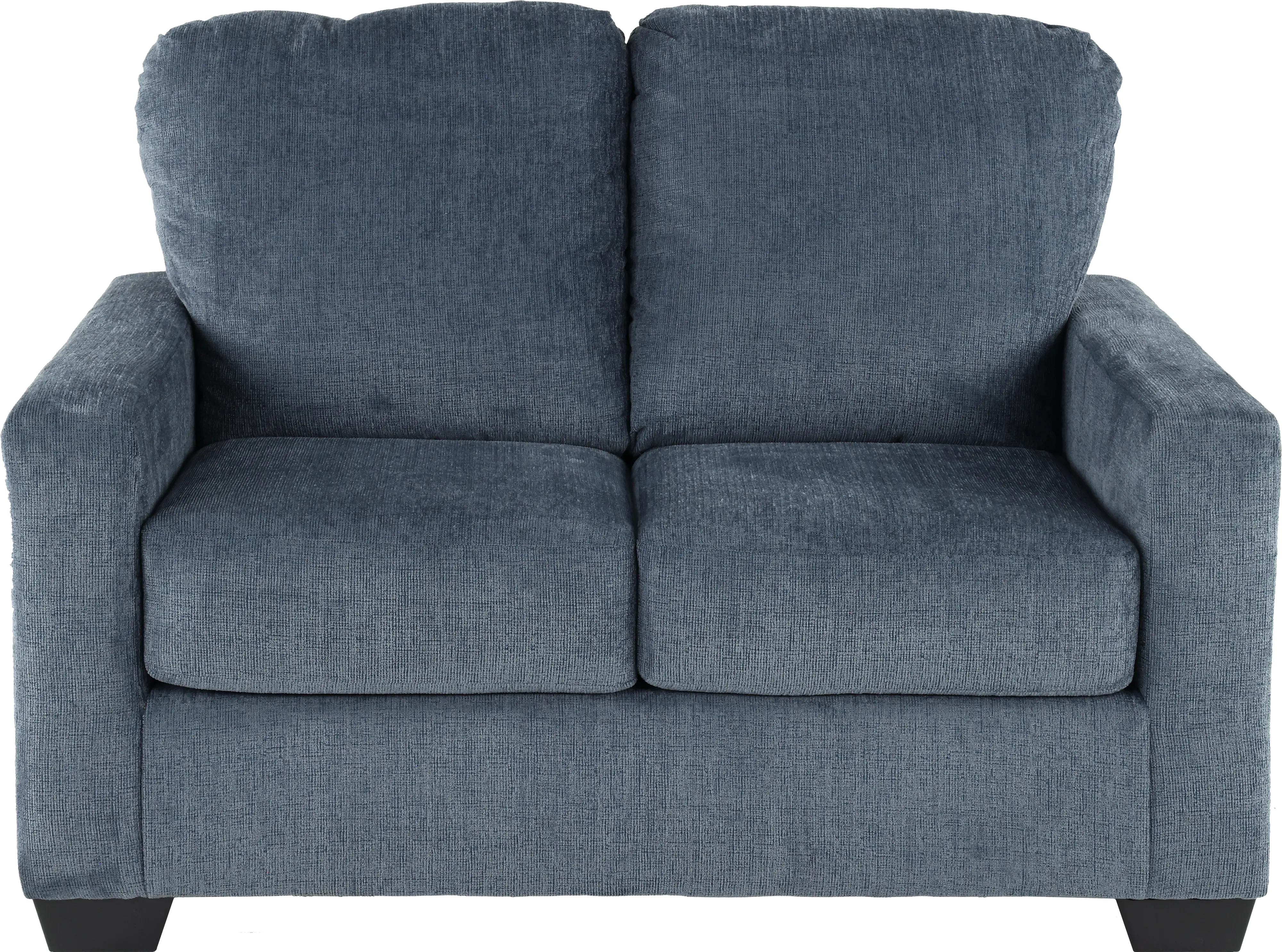 Rannis Navy Blue Twin Sofa Bed-1