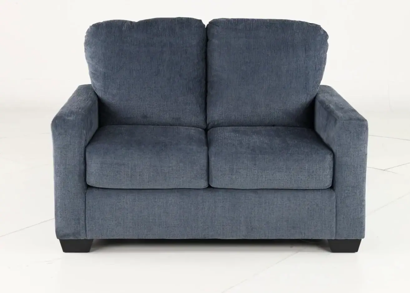 Rannis Navy Blue Twin Sofa Bed-10