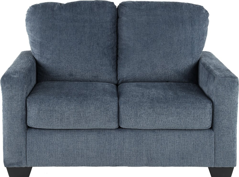 Rannis Navy Blue Twin Sofa Bed
