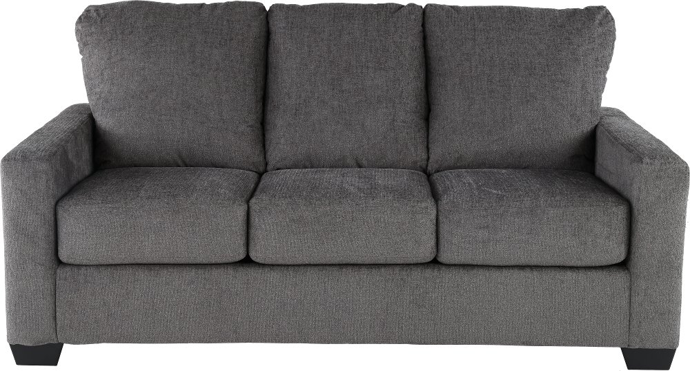 Rannis Pewter Gray Full Sofa Bed