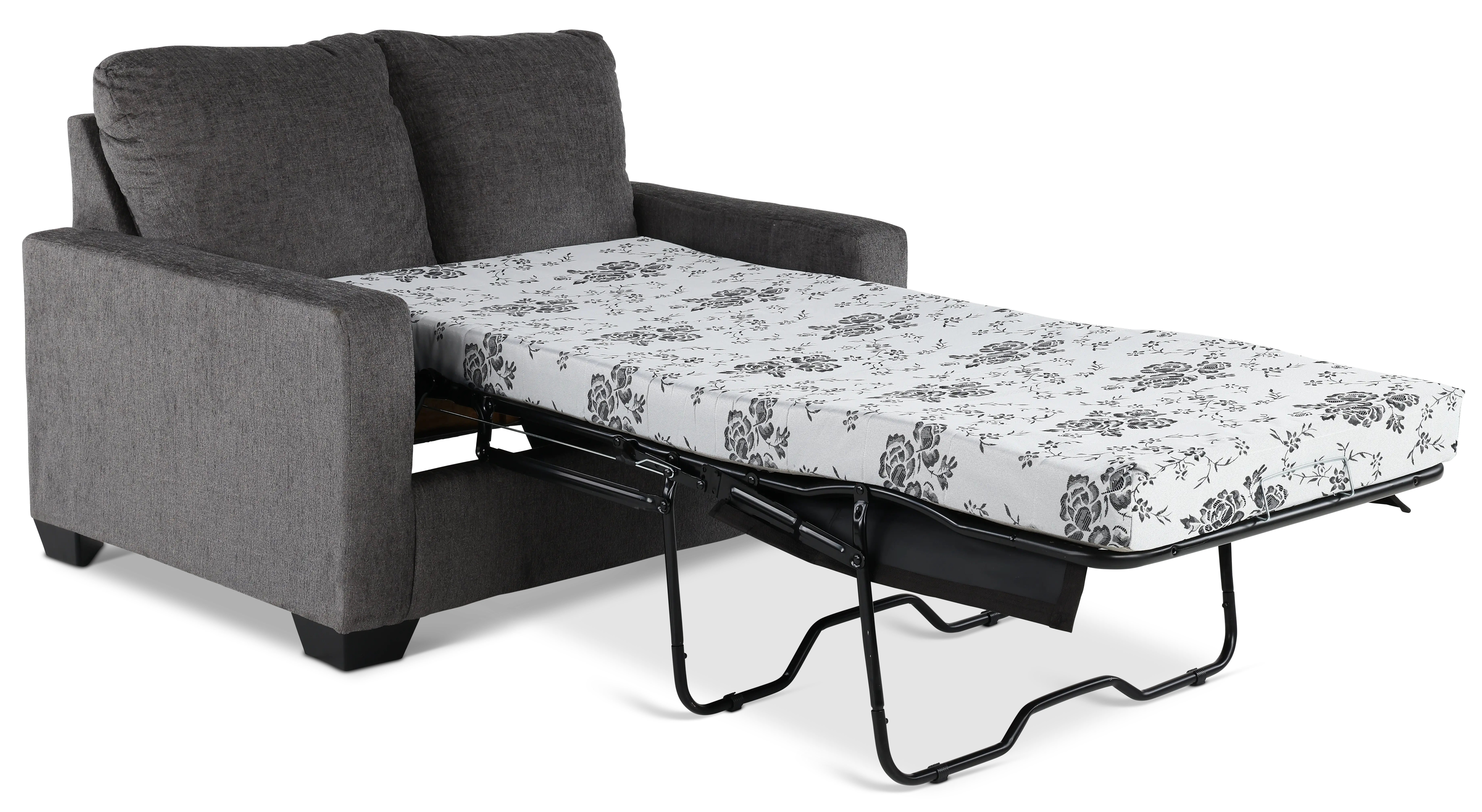 Rannis Pewter Gray Twin Sofa Bed-5