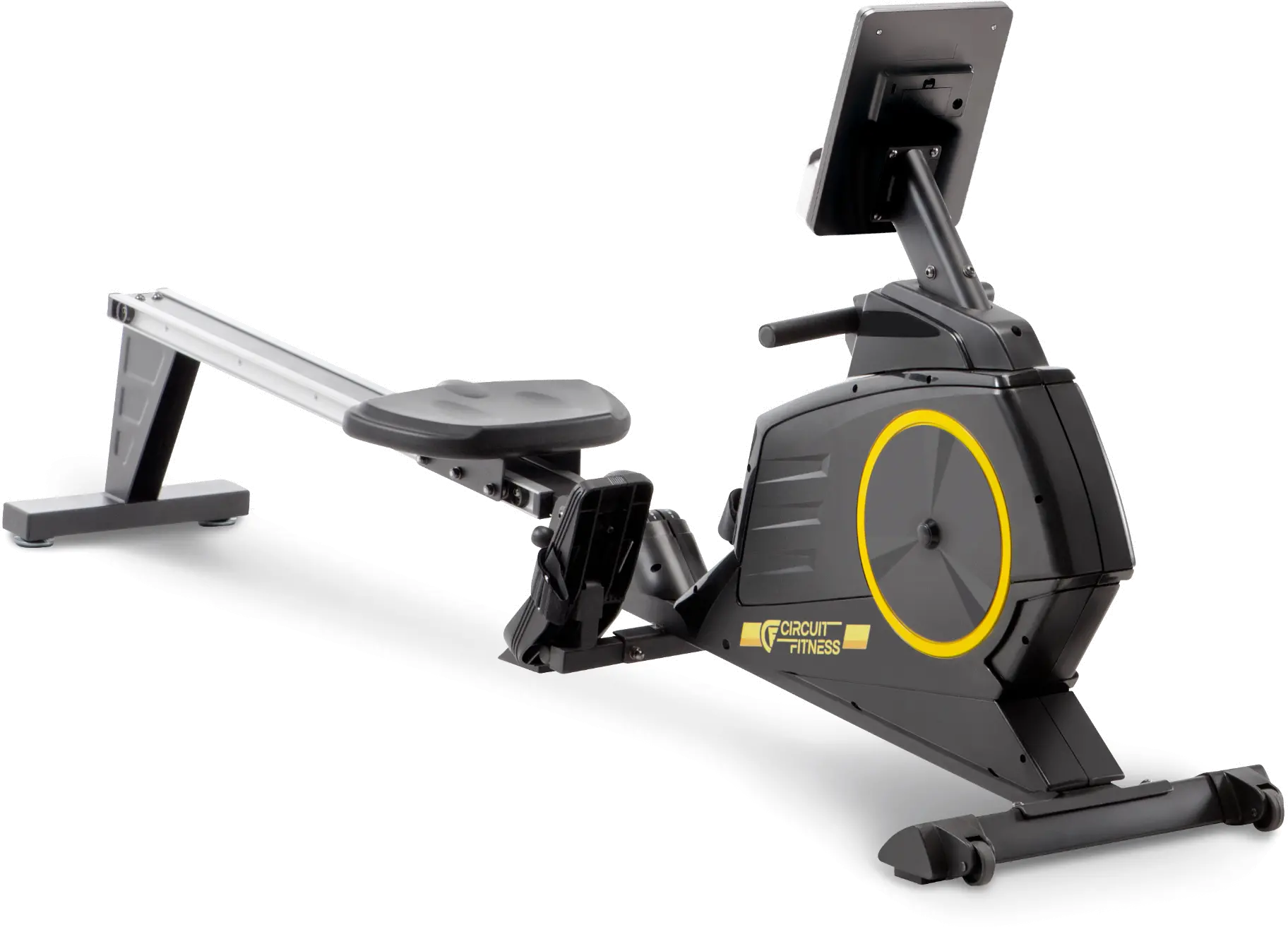 AMZ-986RW-BT Circuit Fitness Foldable Rowing Machine with Adjustable Resistance & Bluetooth-1