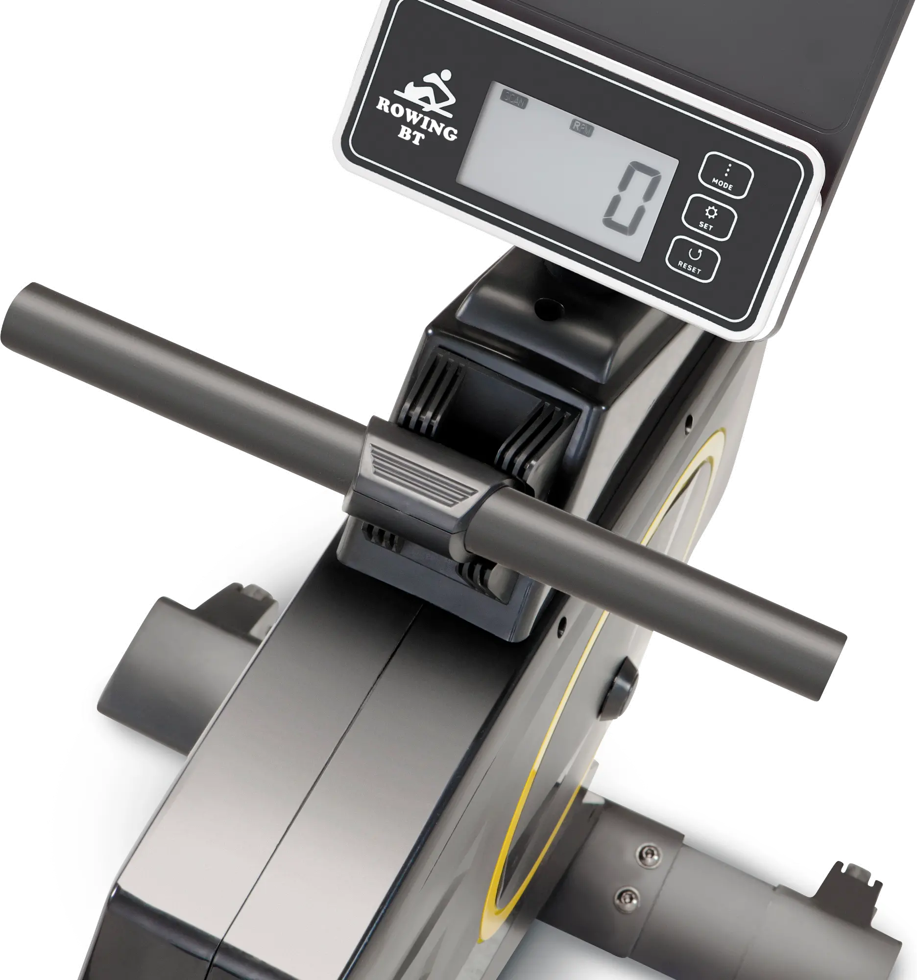 AMZ-986RW-BT Circuit Fitness Foldable Rowing Machine with Adjustable Resistance & Bluetooth-5