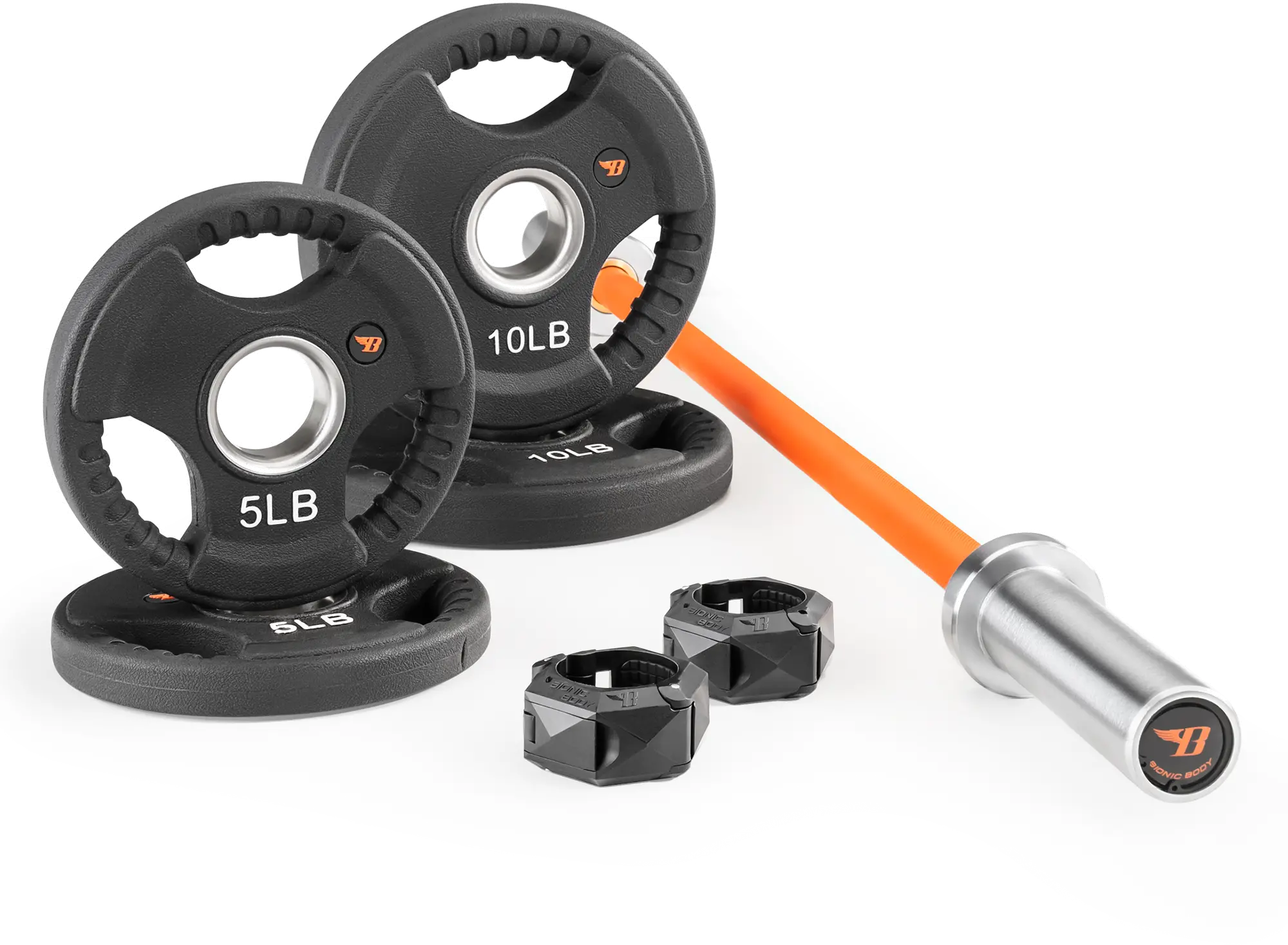 BBOB-7645 Bionic Body Short Olympic Barbell Weight Set-2