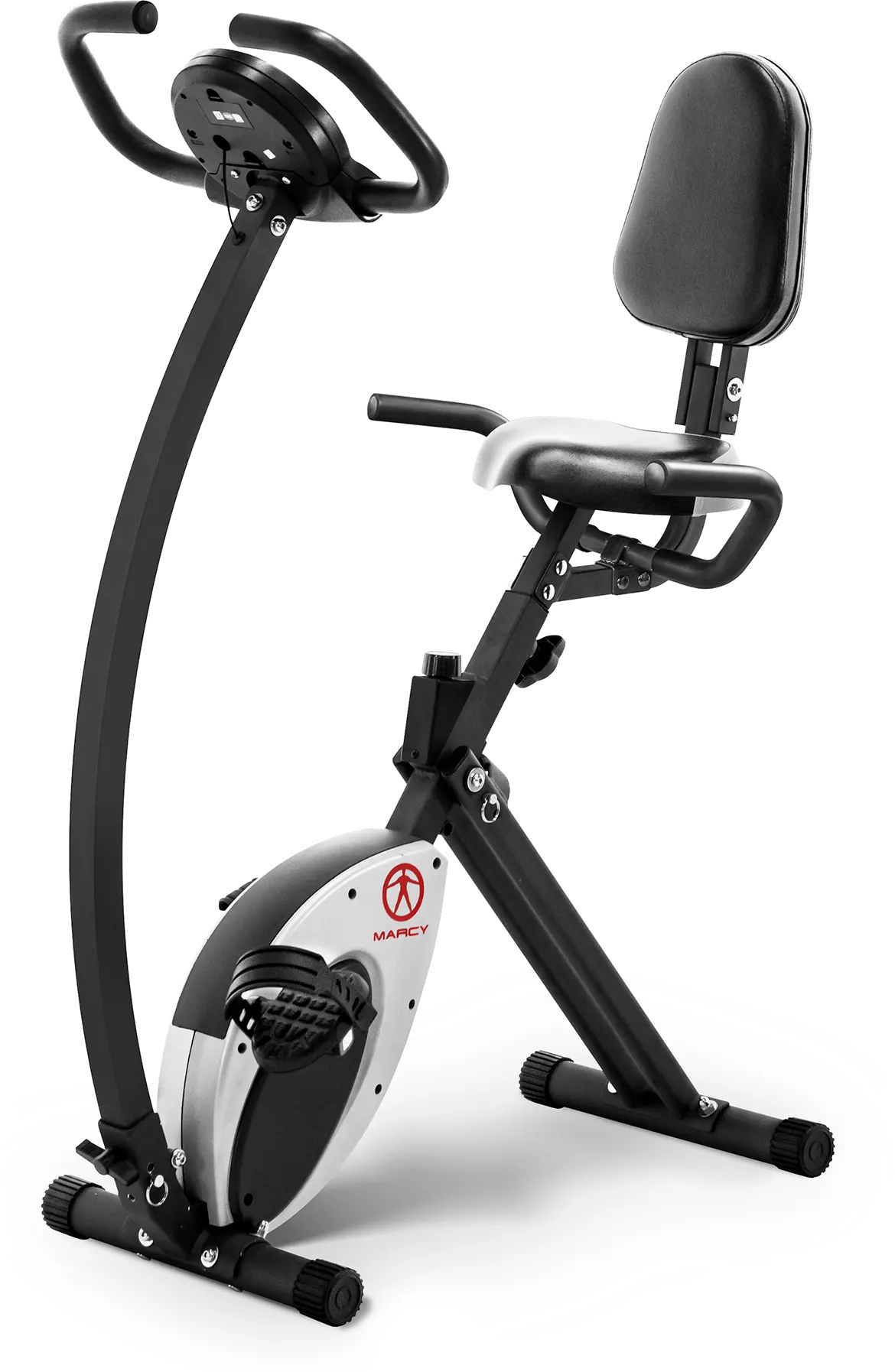 NS-653 Marcy Foldable Exercise Bike with High Back Seat-1