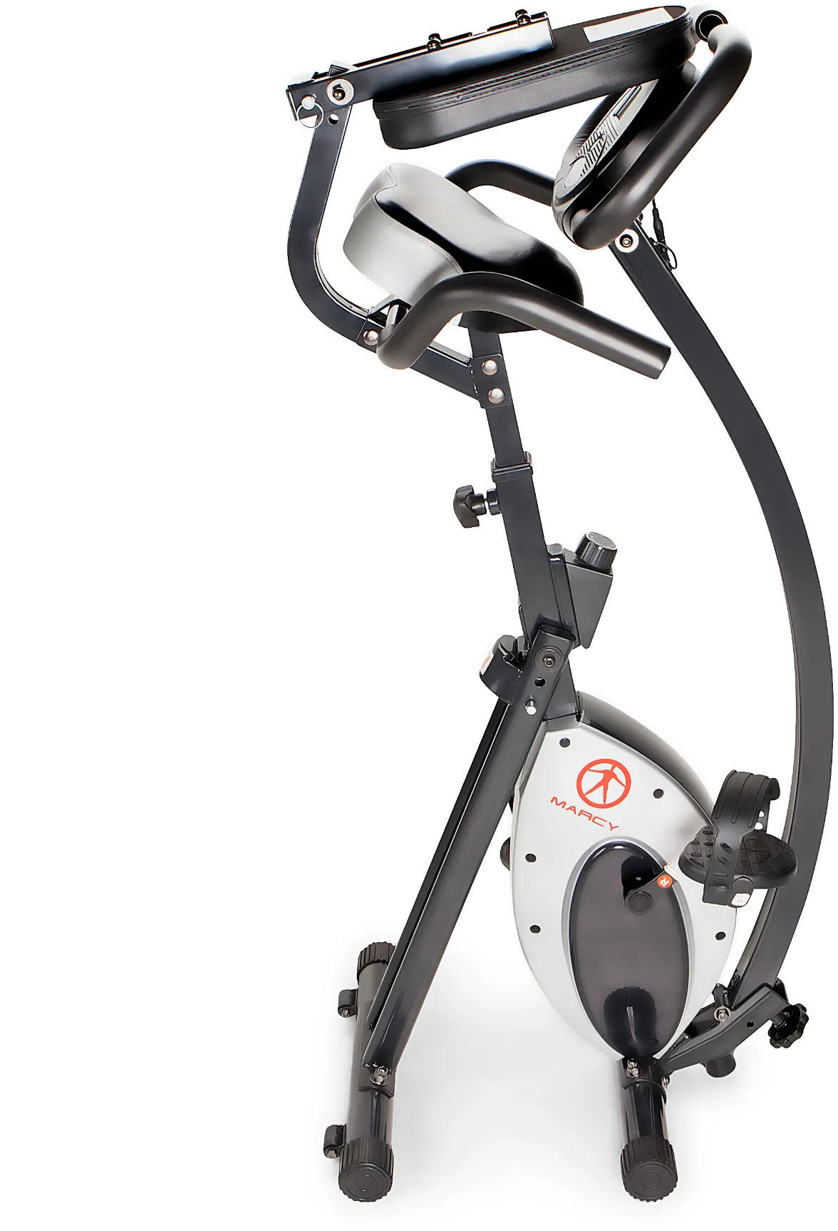 NS-653 Marcy Foldable Exercise Bike with High Back Seat-4