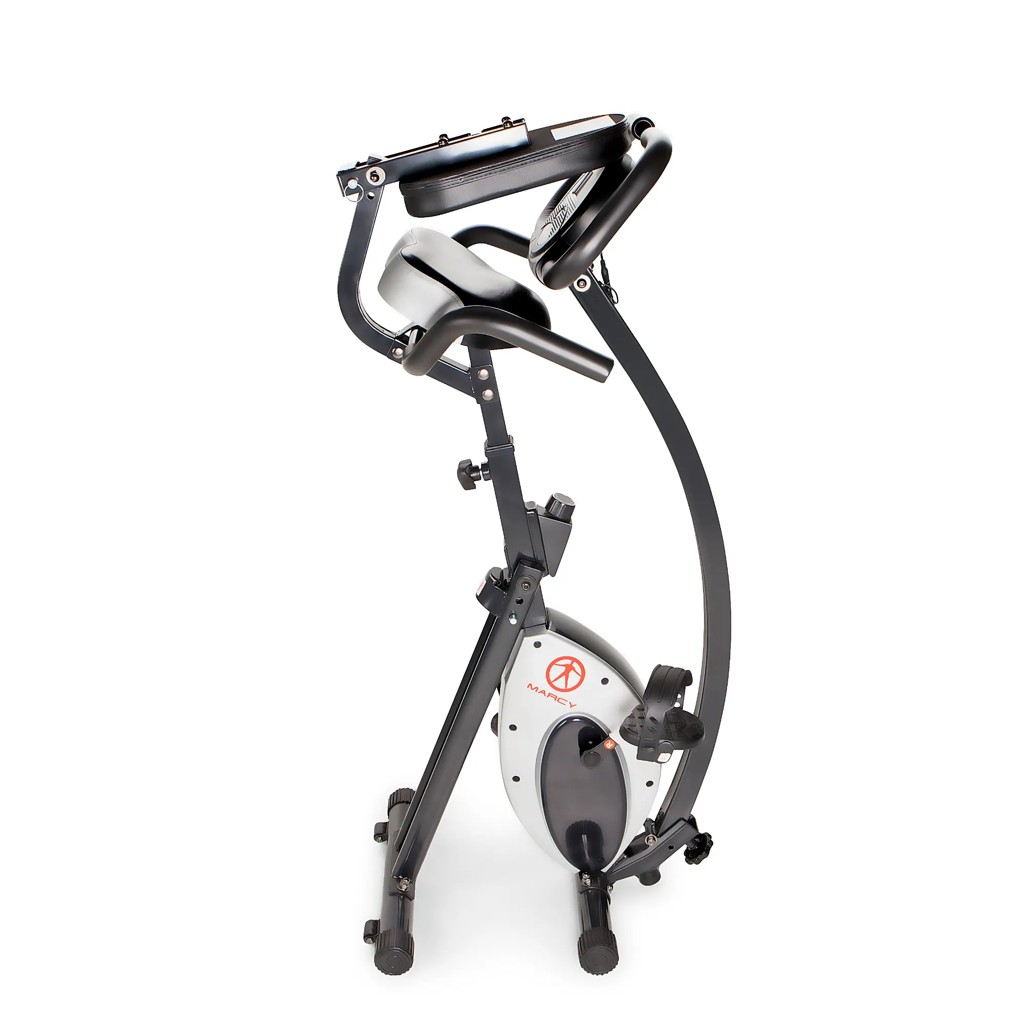 Marcy Foldable Exercise Bike with High Back Seat | RC Willey