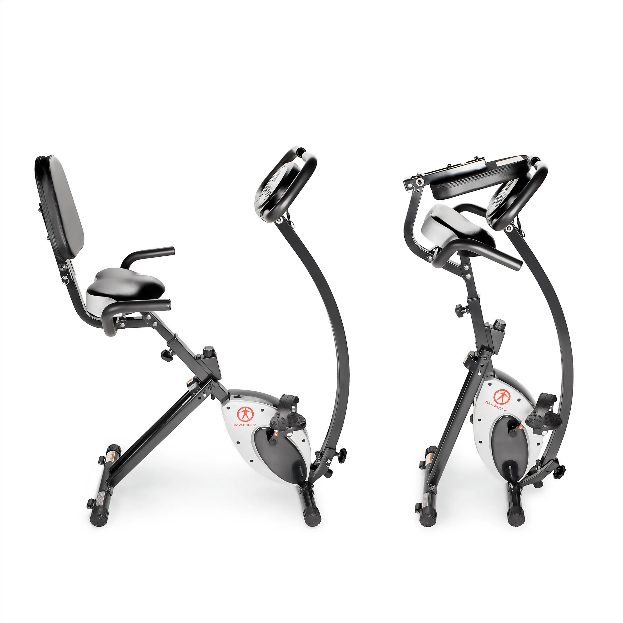 NS-653 Marcy Foldable Exercise Bike with High Back Seat-2