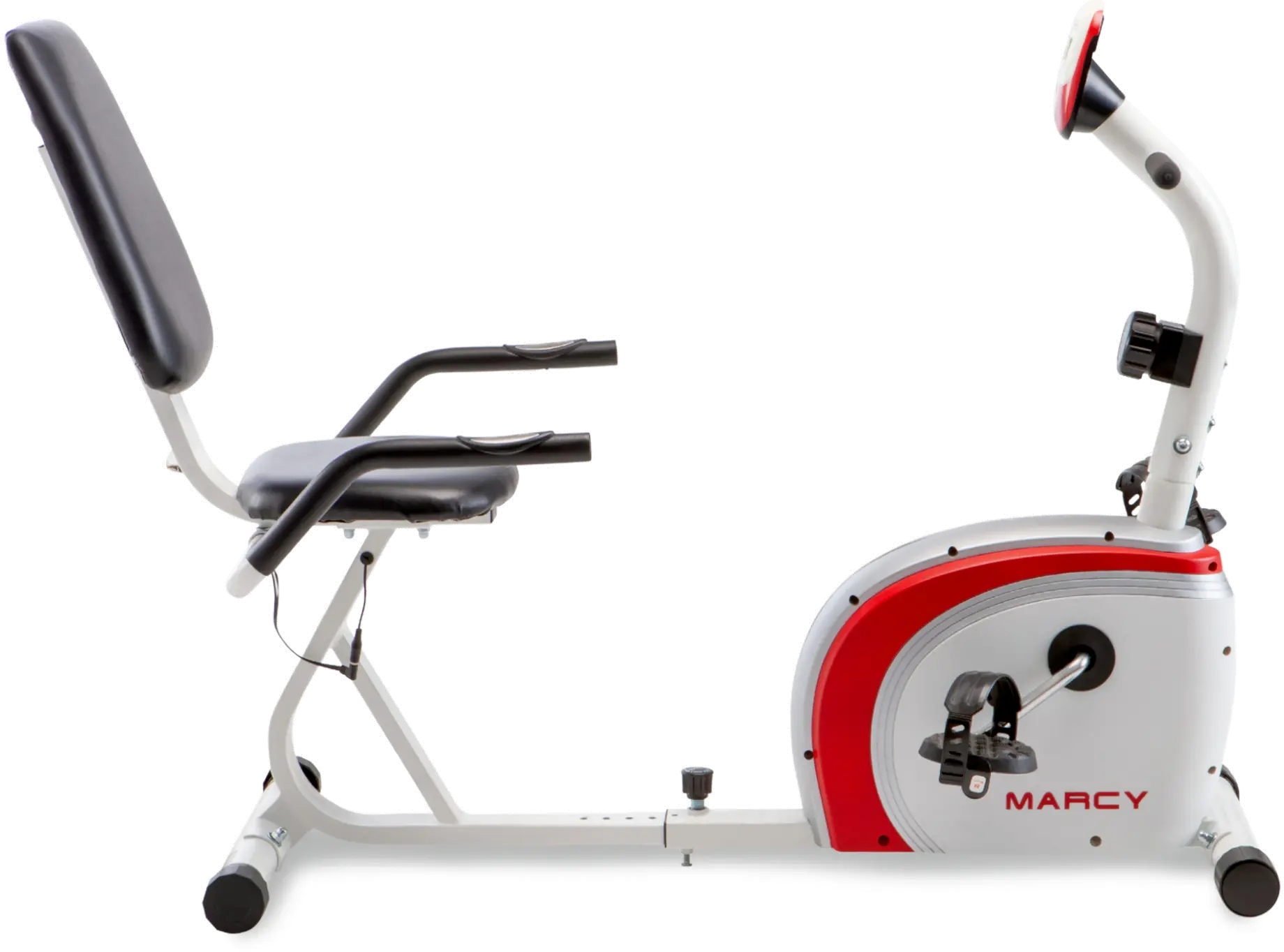 NS-908R Marcy Recumbent Exercise Bike with Pulse Monitor-1