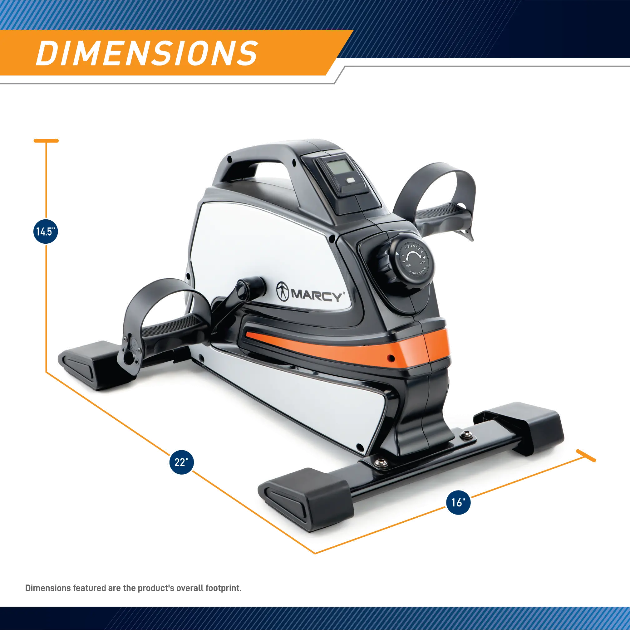NS-9200 Marcy Portable Magnetic Mini-Cycle-5