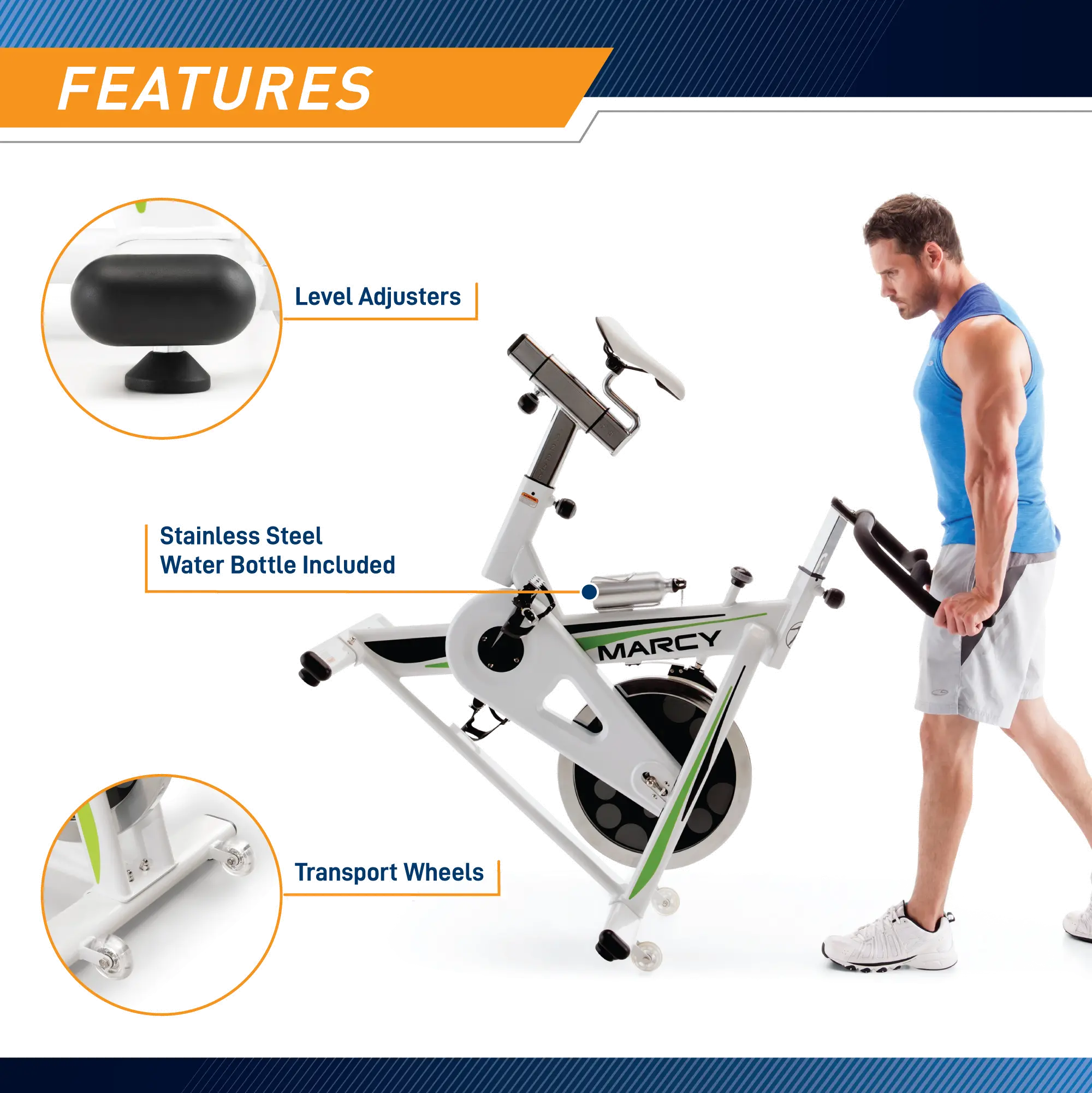 NSP-122 Marcy Deluxe Club Revolution Cycle-7