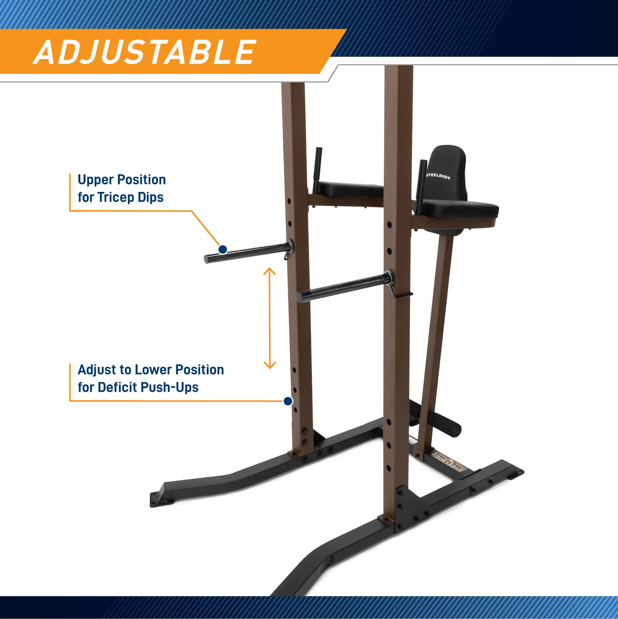 STB-98501 Steelbody Deluxe Power Tower-5