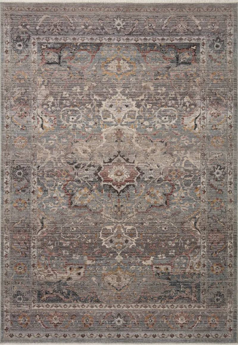 Lyra 8 x 10 Sky Multicolor Area Rug