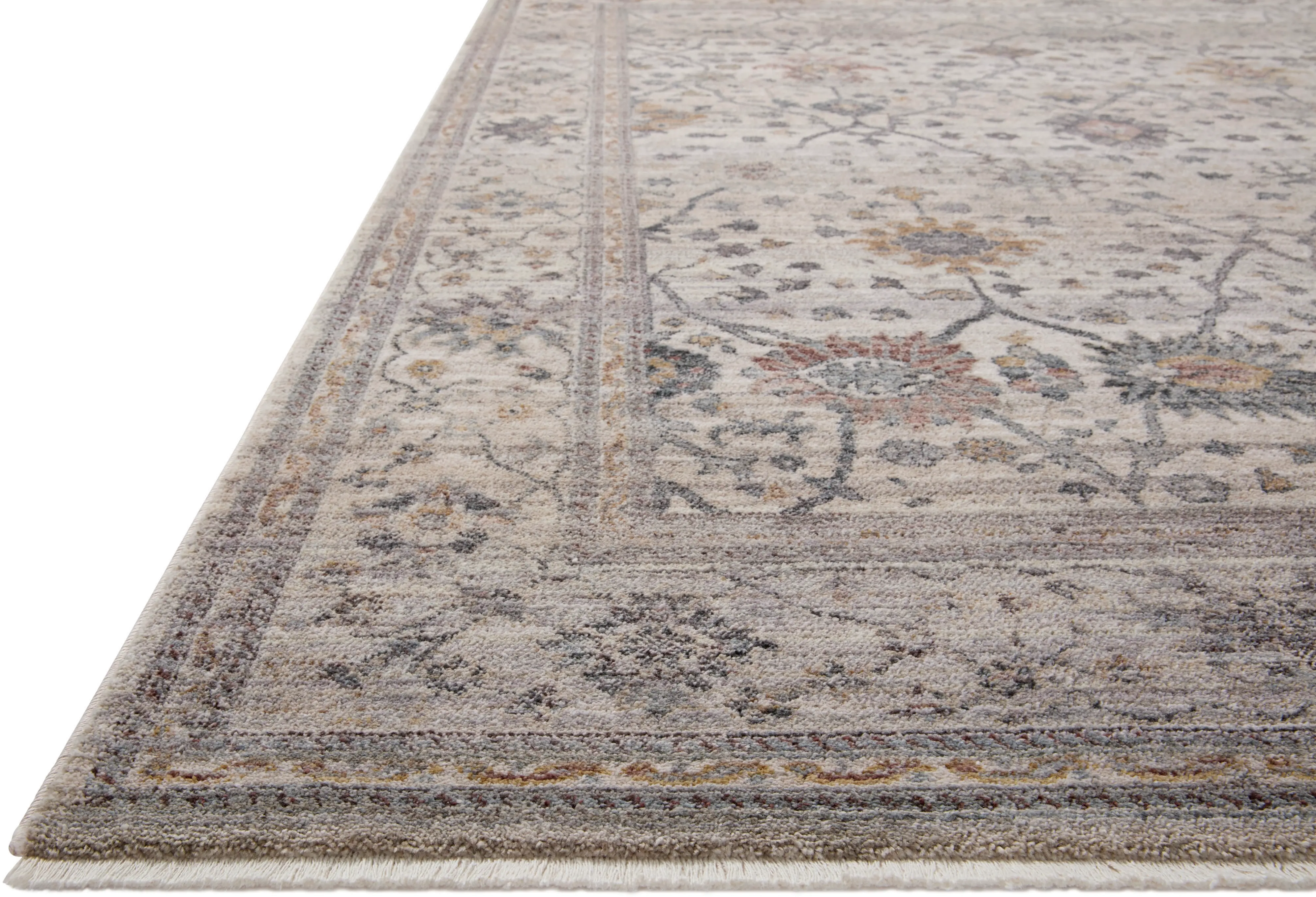 LYR-O4PEB/MUL7.10X10 Lyra 8 x 10 Pebble Gray Multicolor Area Rug-4