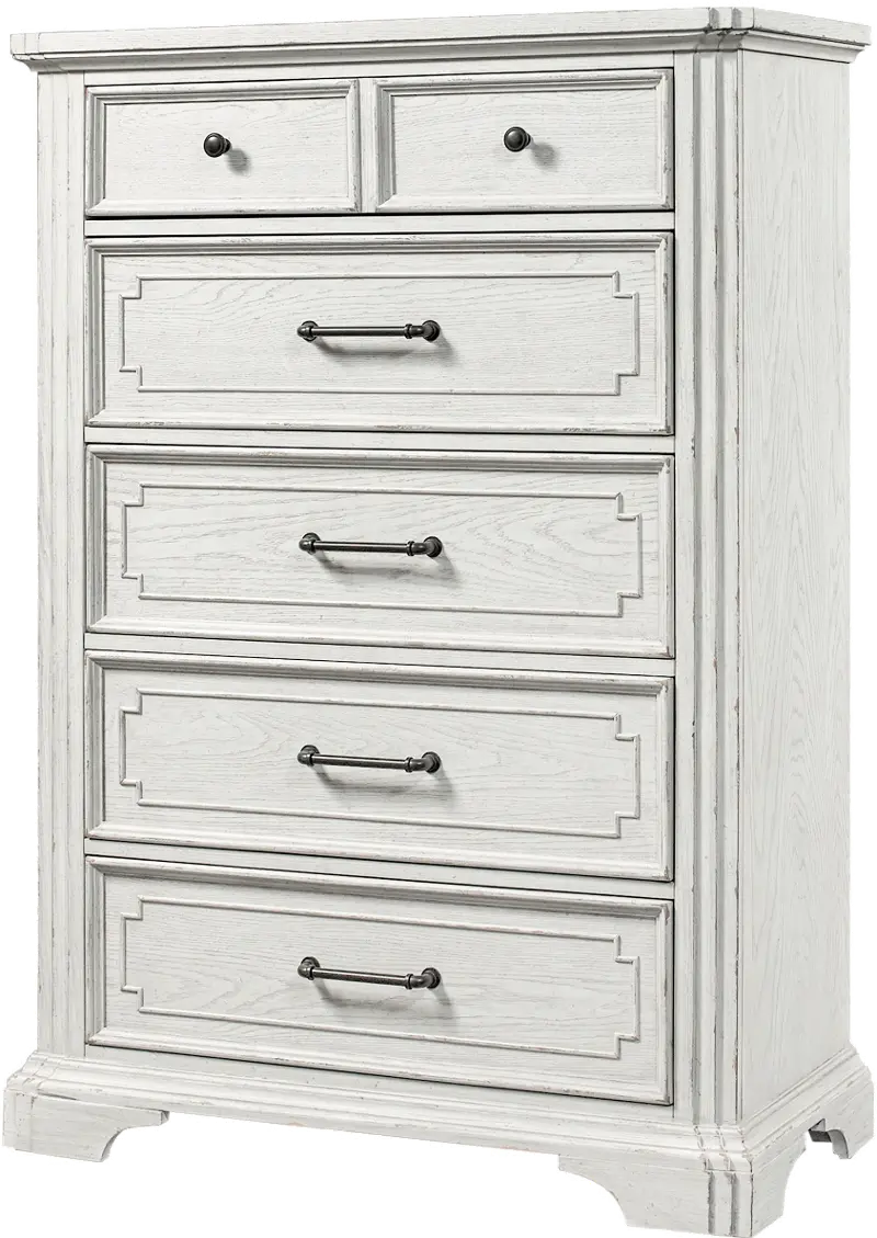 Lakeshore White Chest of Drawers