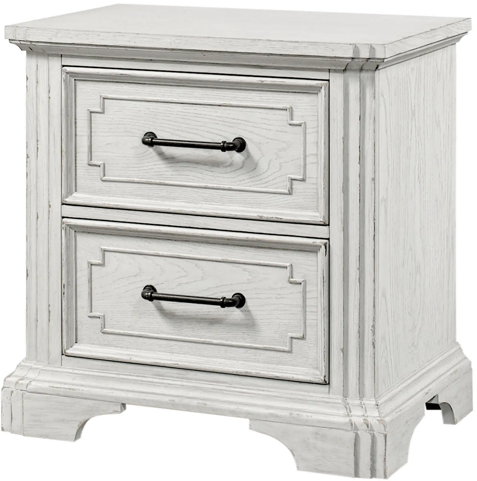 Lakeshore White Nightstand-1