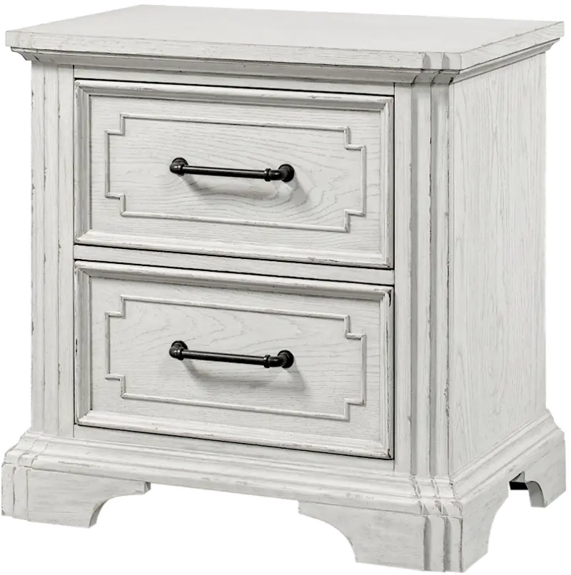 Lakeshore White Nightstand