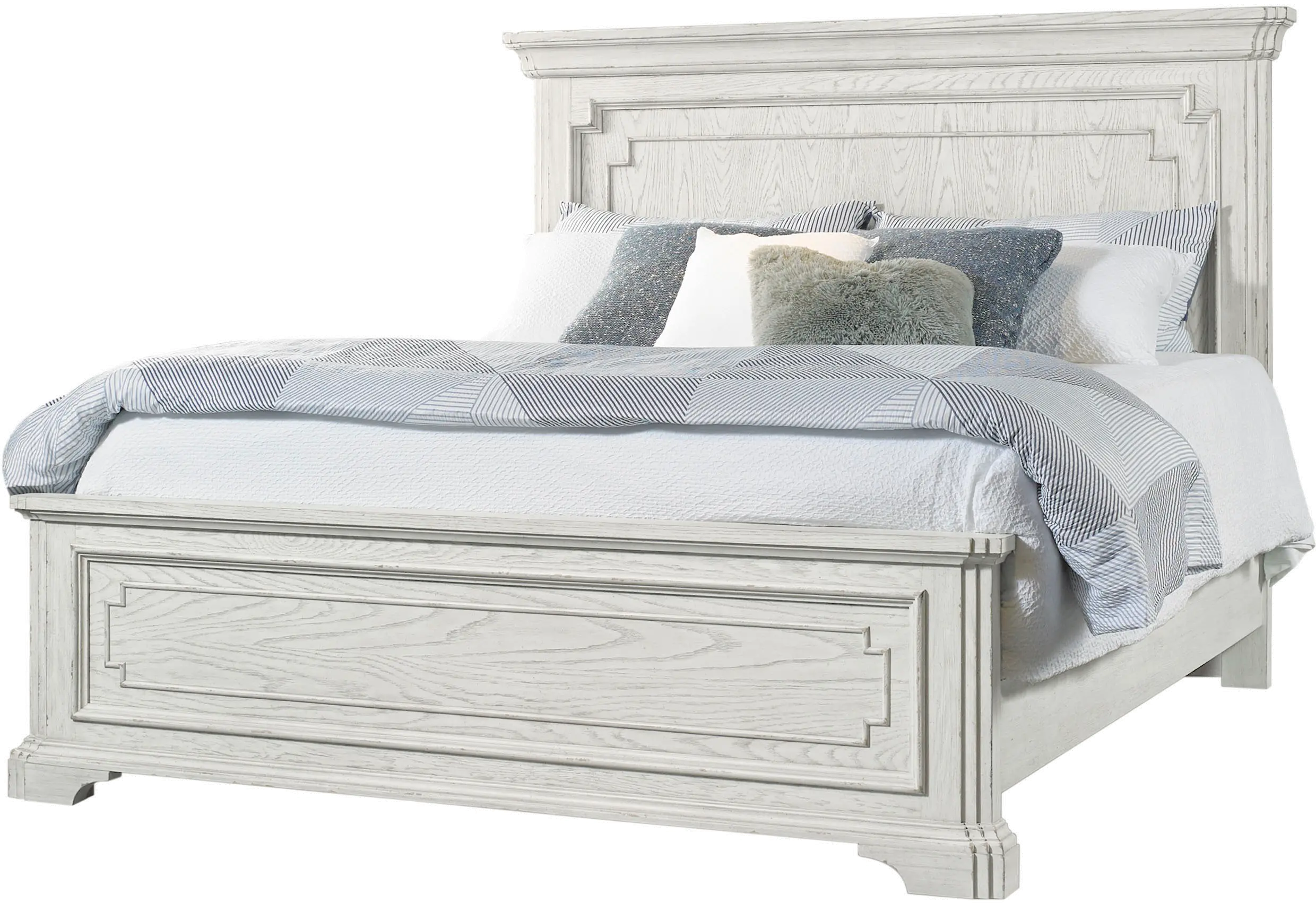 Lakeshore White Queen Bed-1