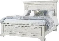 Lakeshore White Queen Bed