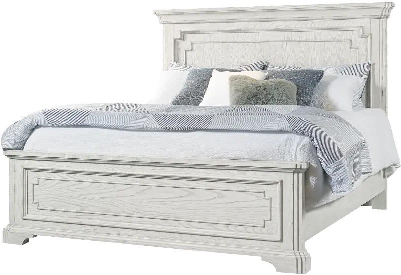 Lakeshore White King Bed