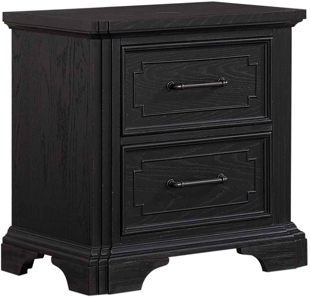Lakeshore Black Nightstand