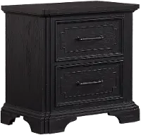 Lakeshore Black Nightstand