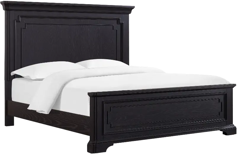 Lakeshore Black Queen Bed