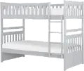 Oakley Gray Twin-over-Twin Bunk Bed