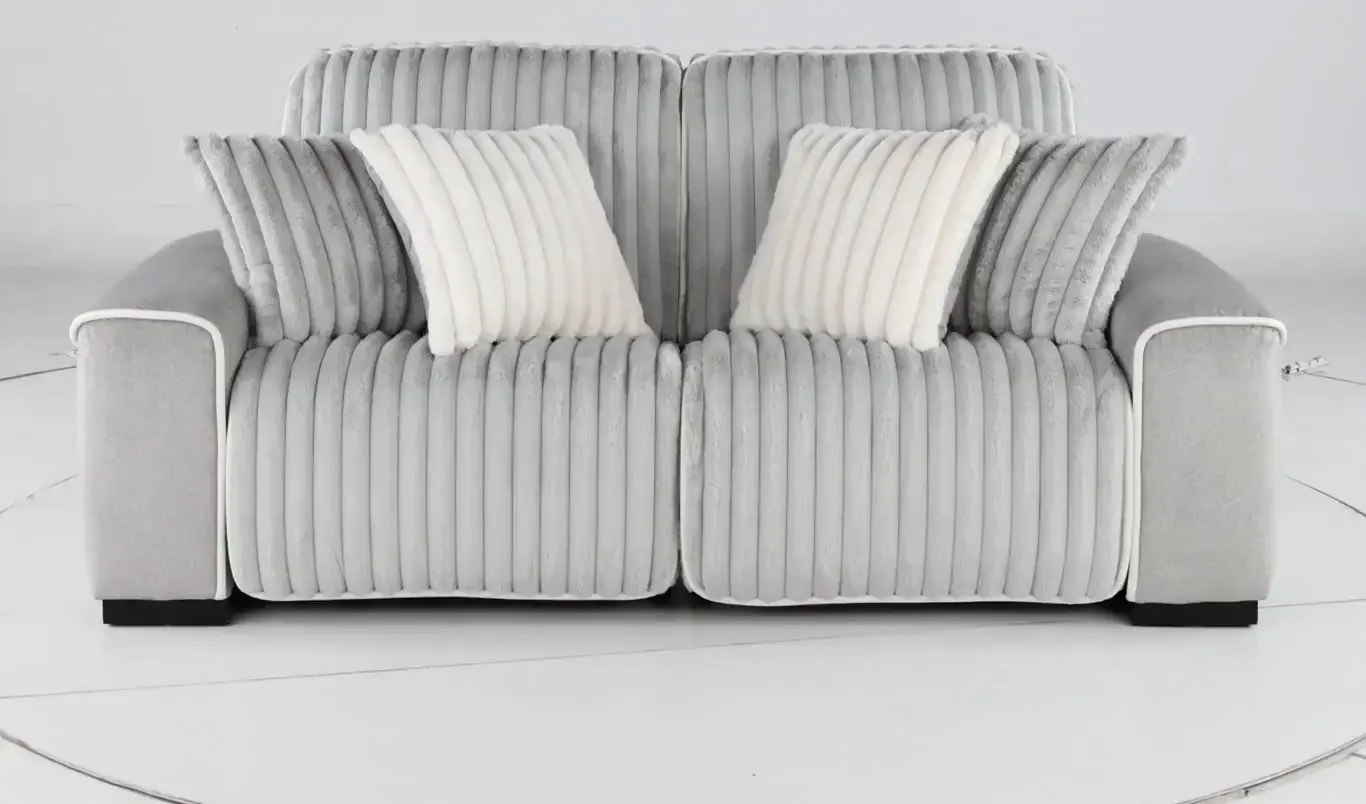 Presley Fog Gray Power Reclining Loveseat-6