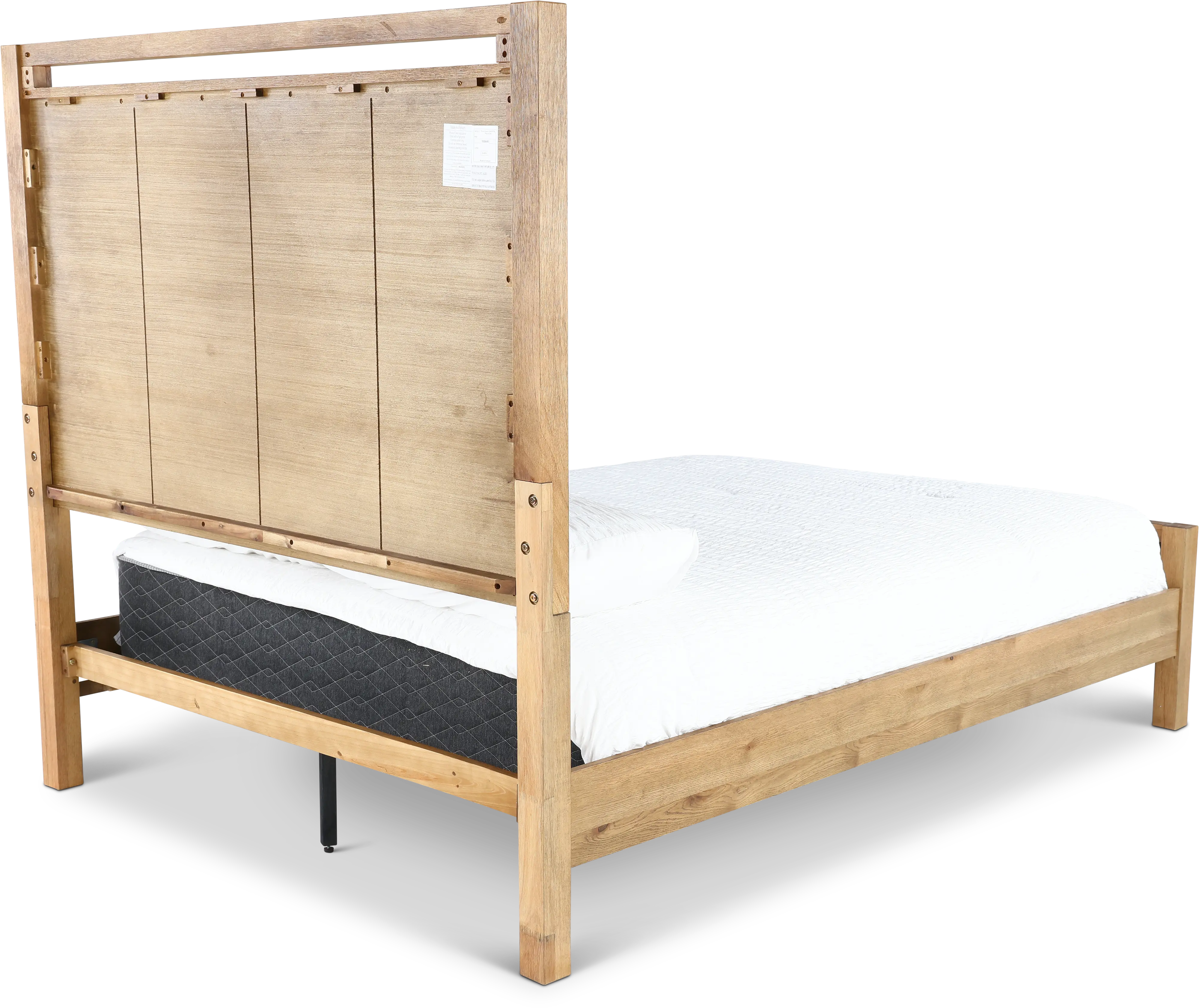 Boho Sandstone Tan King Panel Bed-7