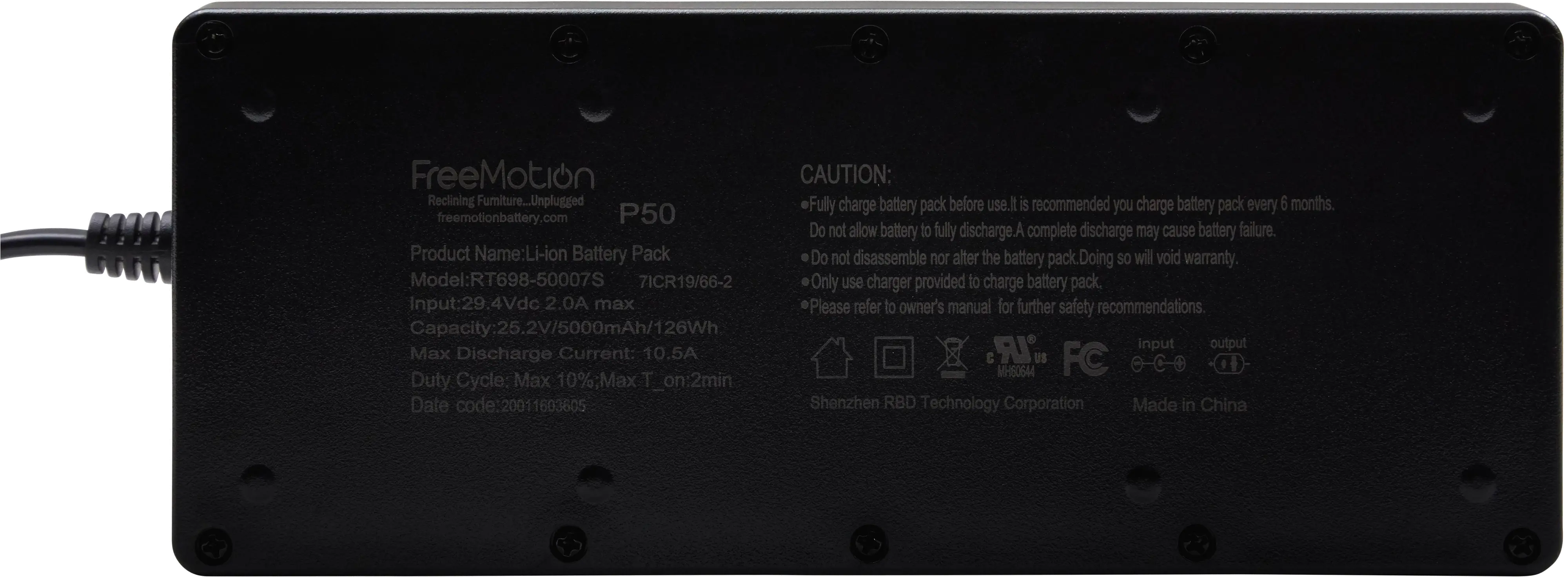 FreeMotion P50 Battery-3
