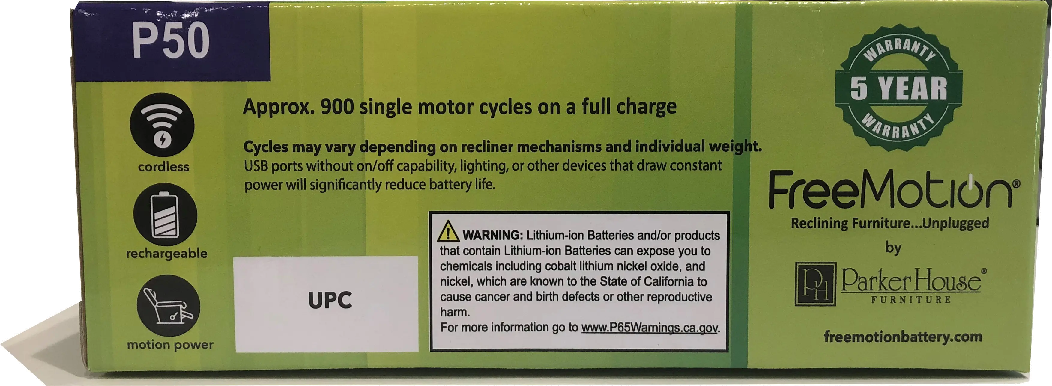 FreeMotion P50 Battery-7